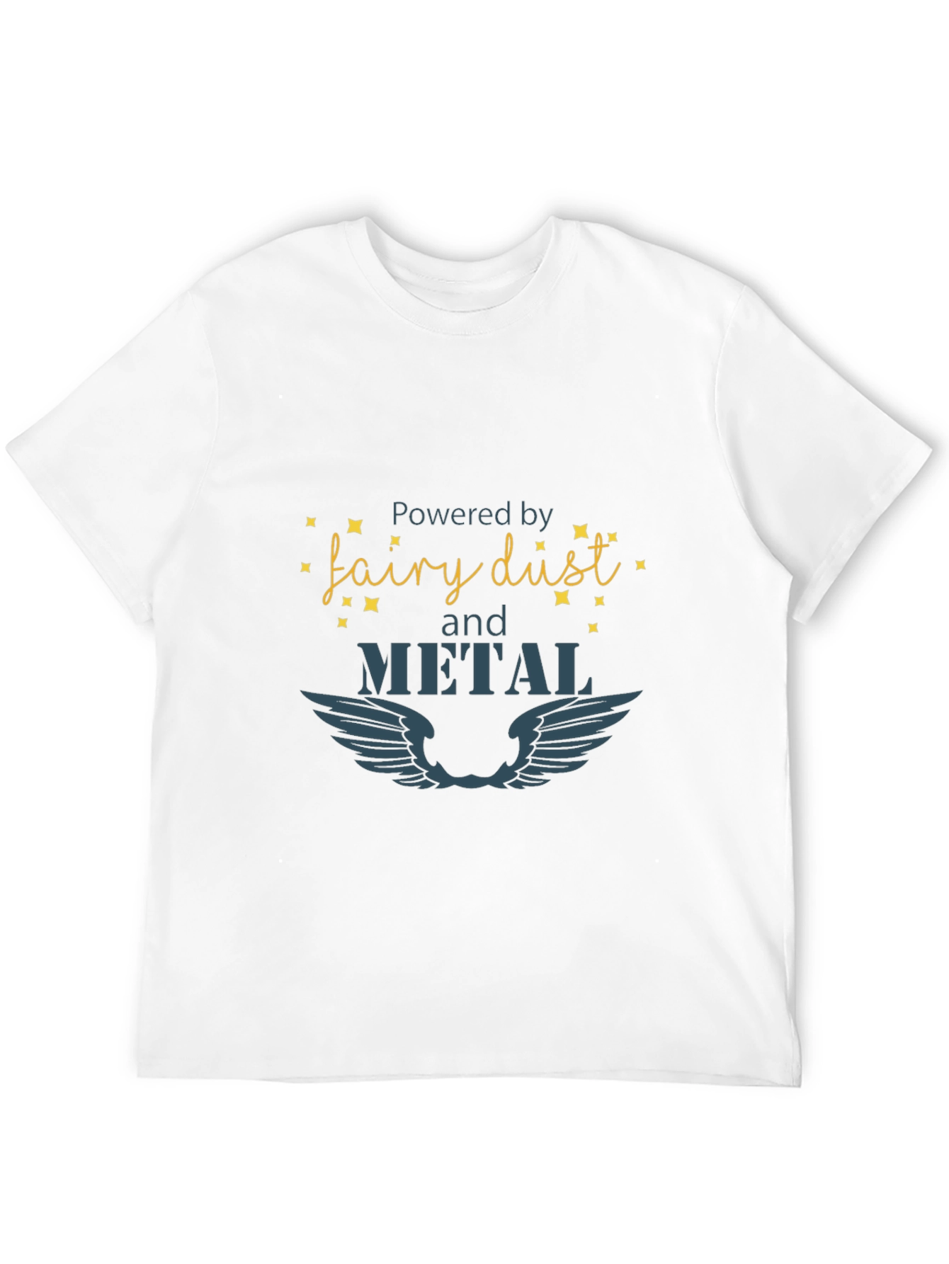 Fairy Dust & Metal Black T-Shirt