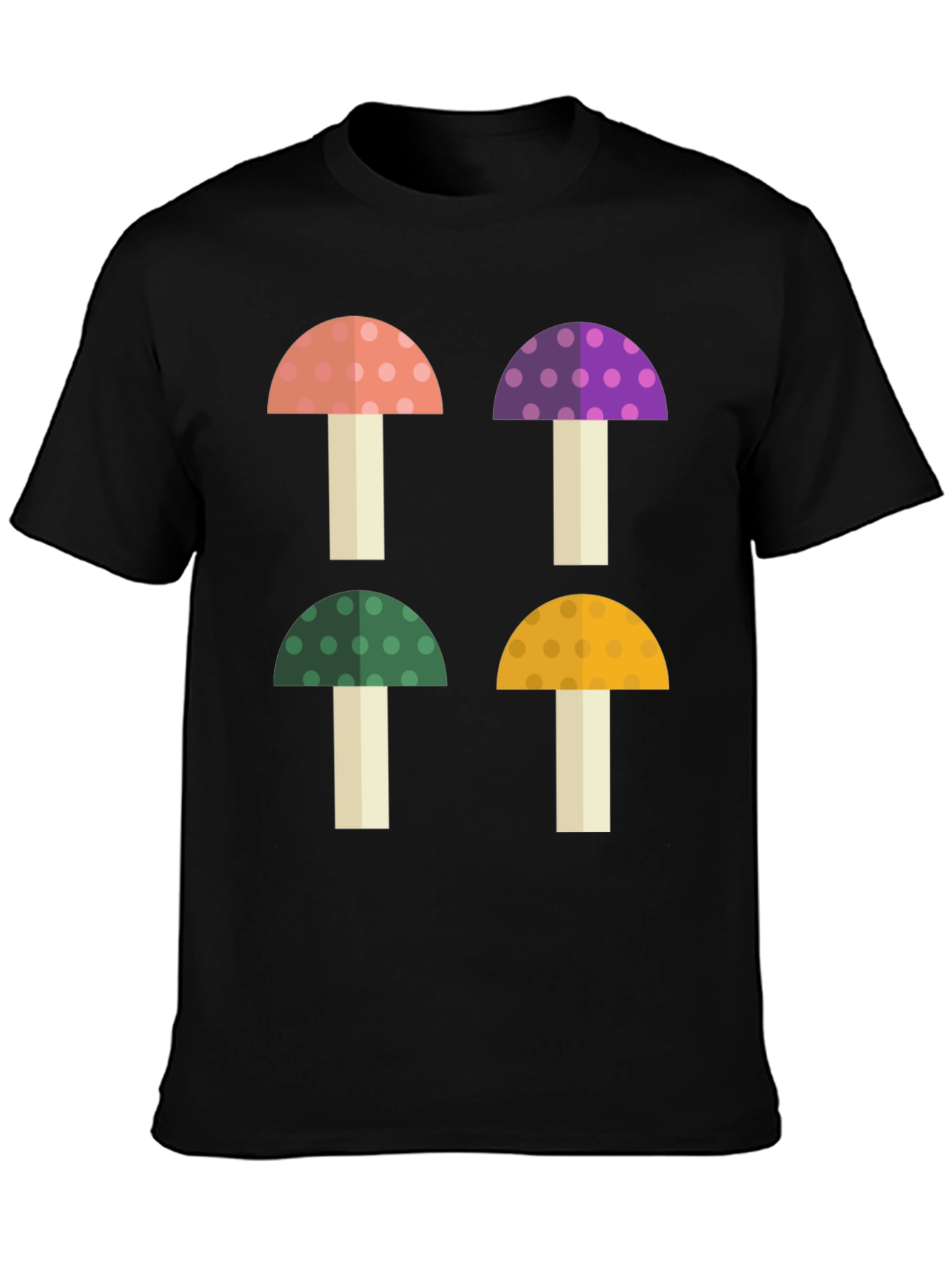Funky Mushroom Graphic Tee