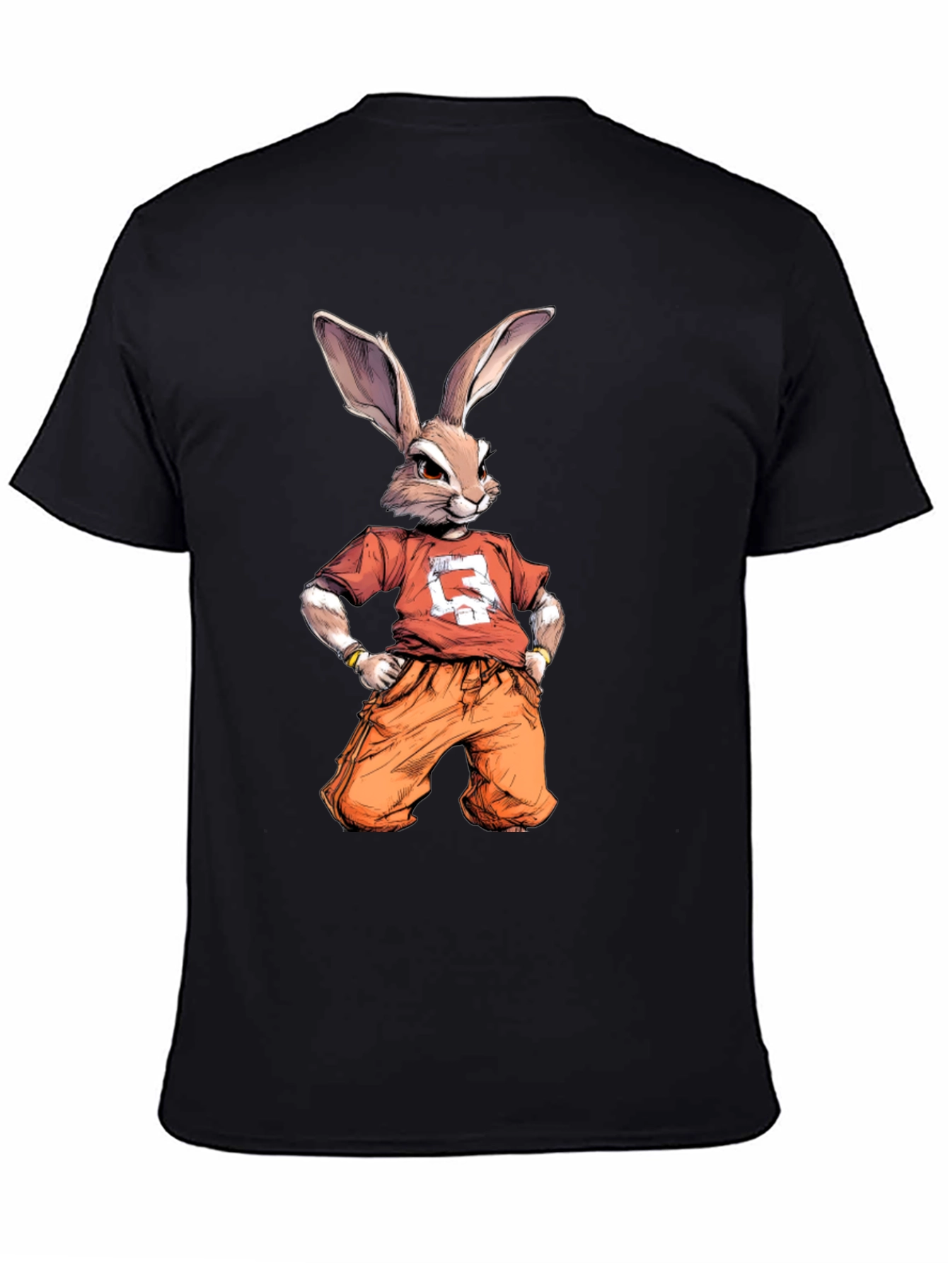 Cool Rabbit Graphic T-Shirt - Urban Streetwear Style