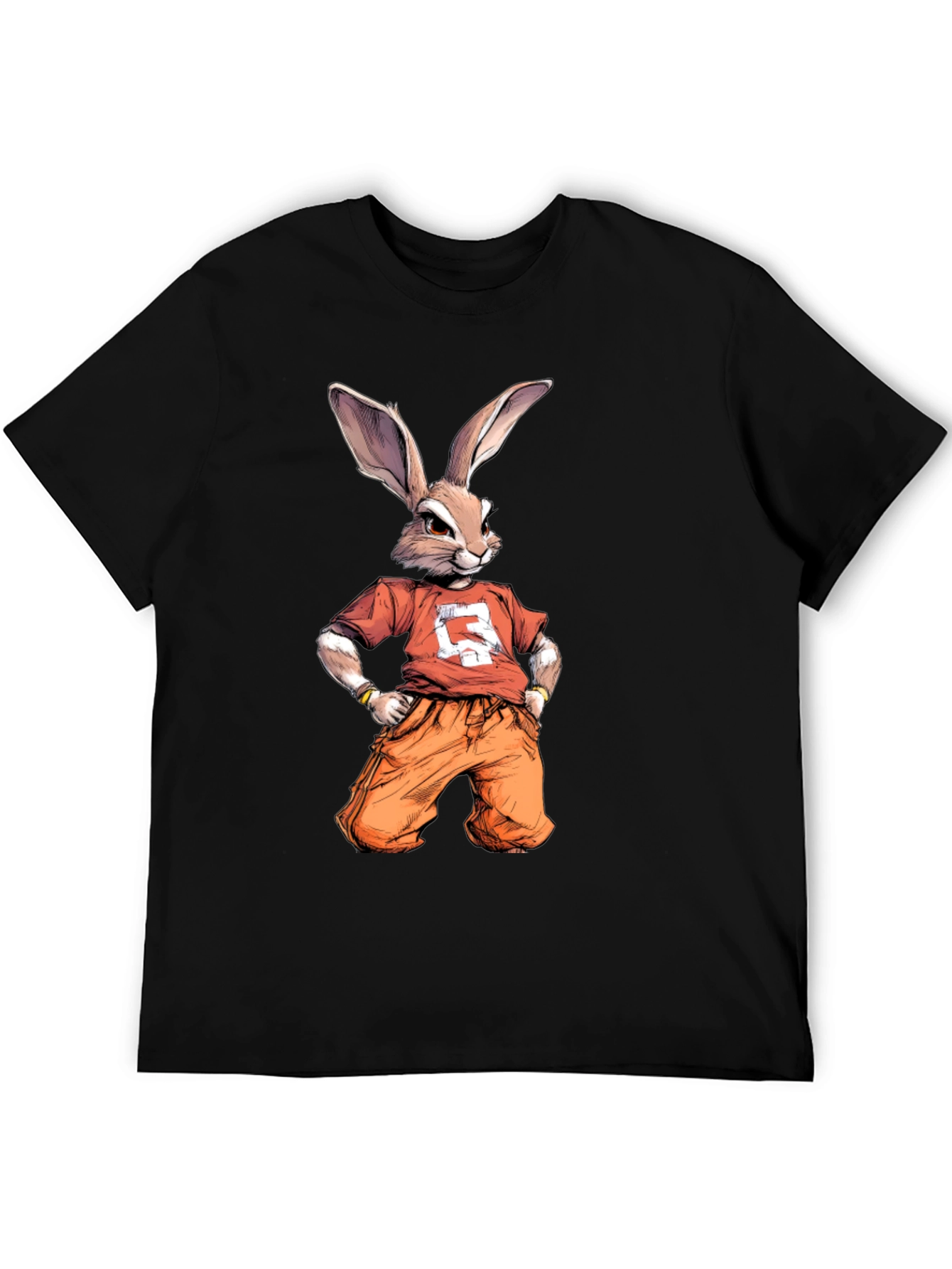 Cool Rabbit Graphic T-Shirt - Urban Streetwear Style