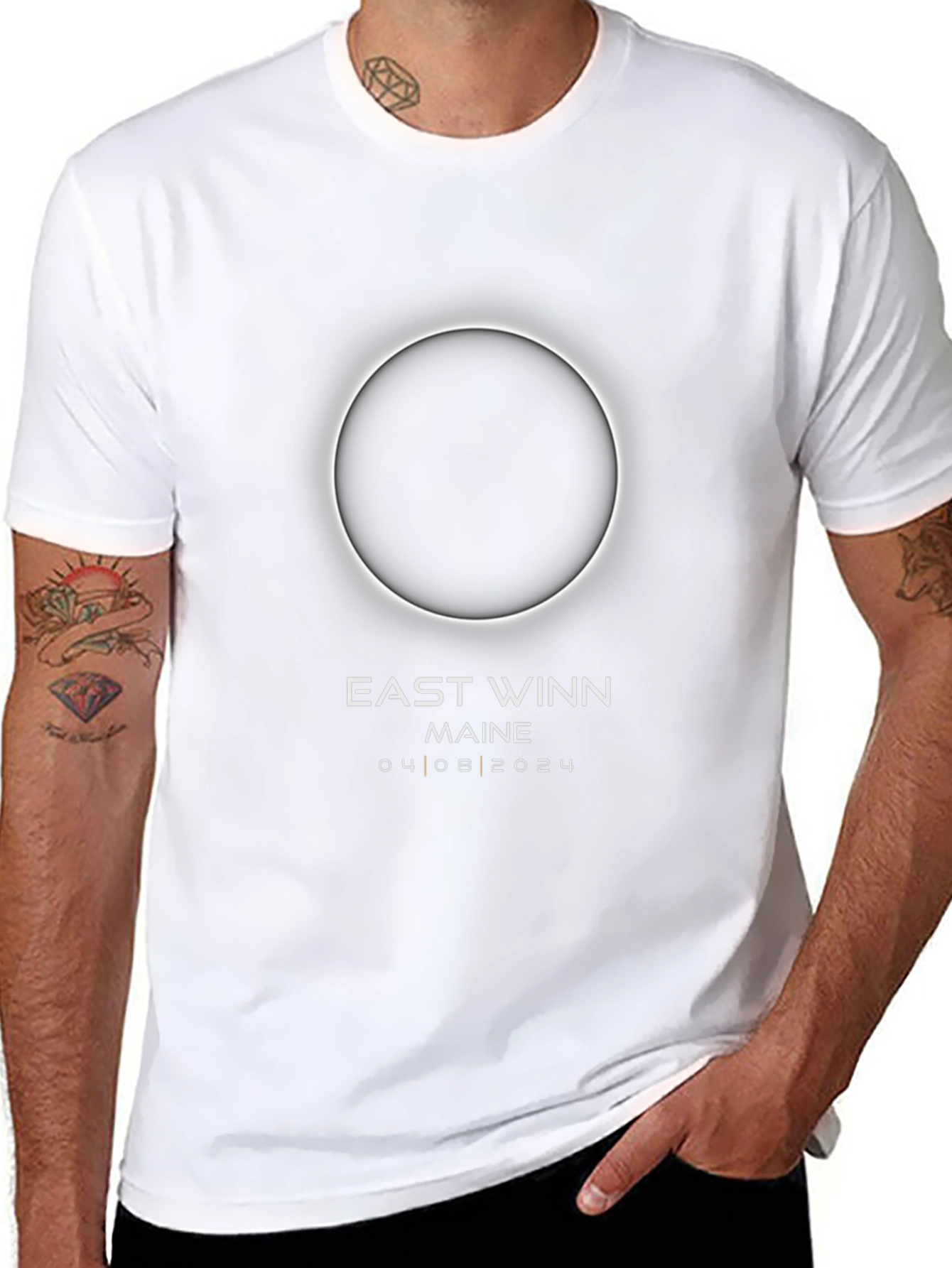 East Winn Maine 2024 Eclipse T-Shirt