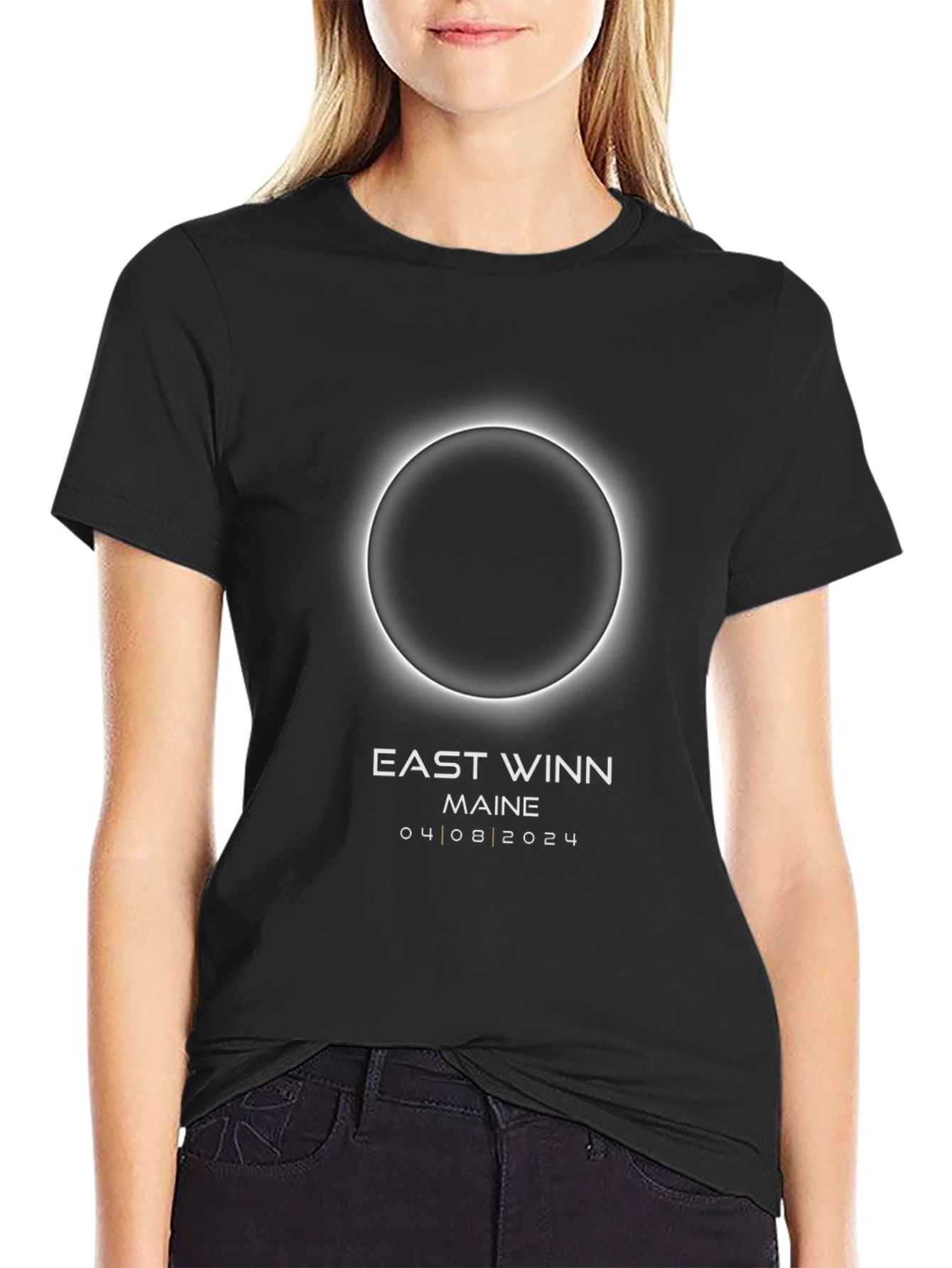 East Winn Maine 2024 Eclipse T-Shirt