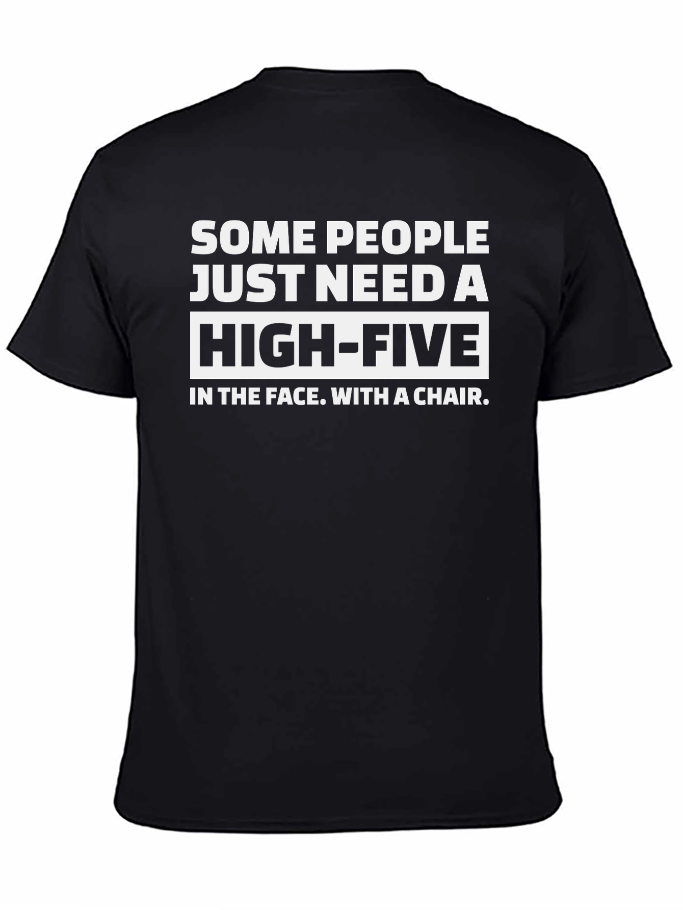 Funny High-Five in The Face Graphic T-Shirt