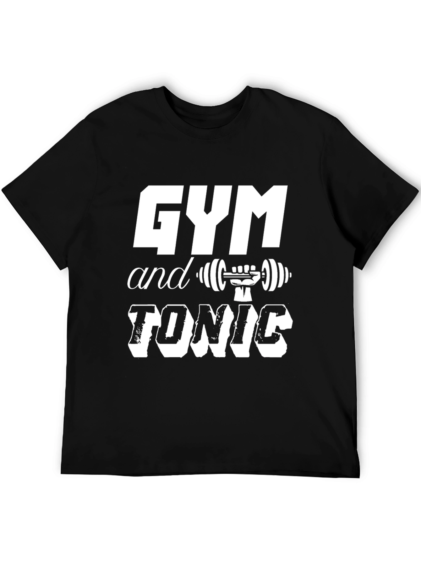 Gym and Tonic Graphic Tee - Workout Apparel