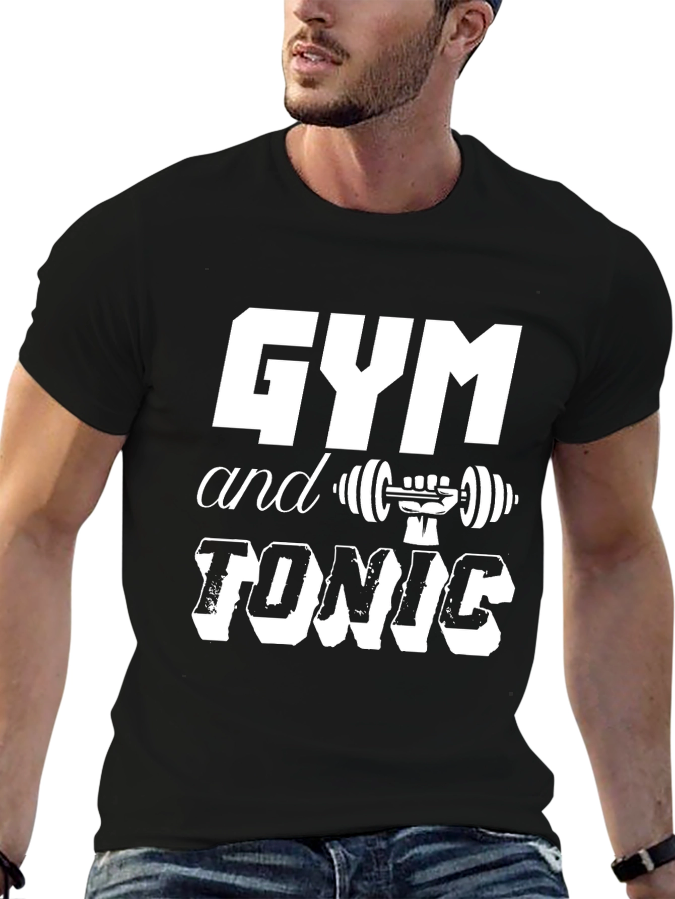 Gym and Tonic Graphic Tee - Workout Apparel