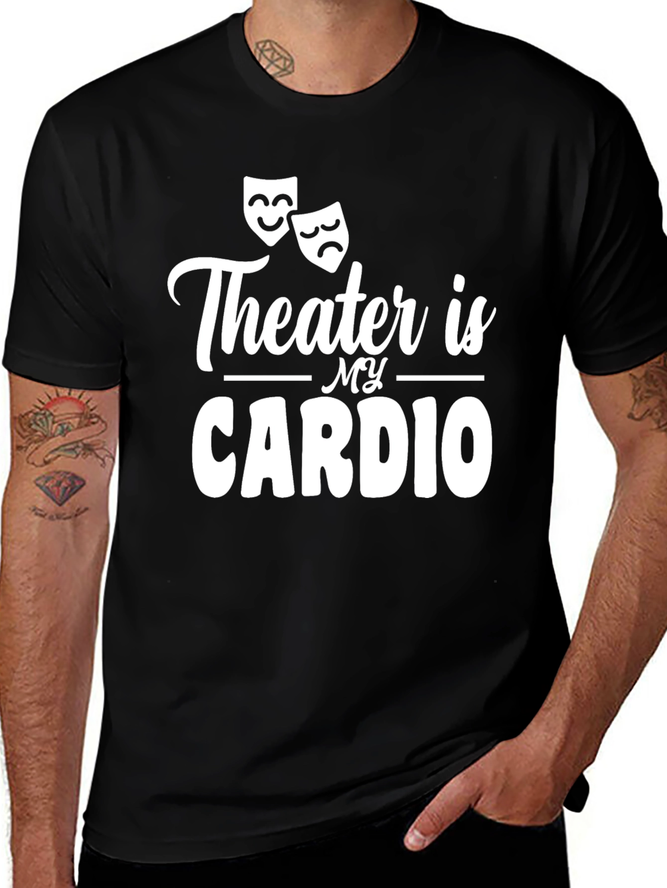 Theater Is My Cardio Graphic Tee