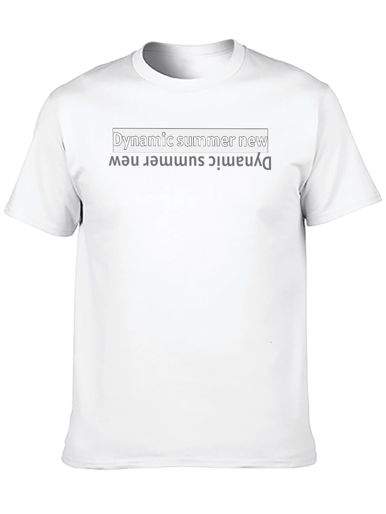 Dynamic Summer New Black T-Shirt