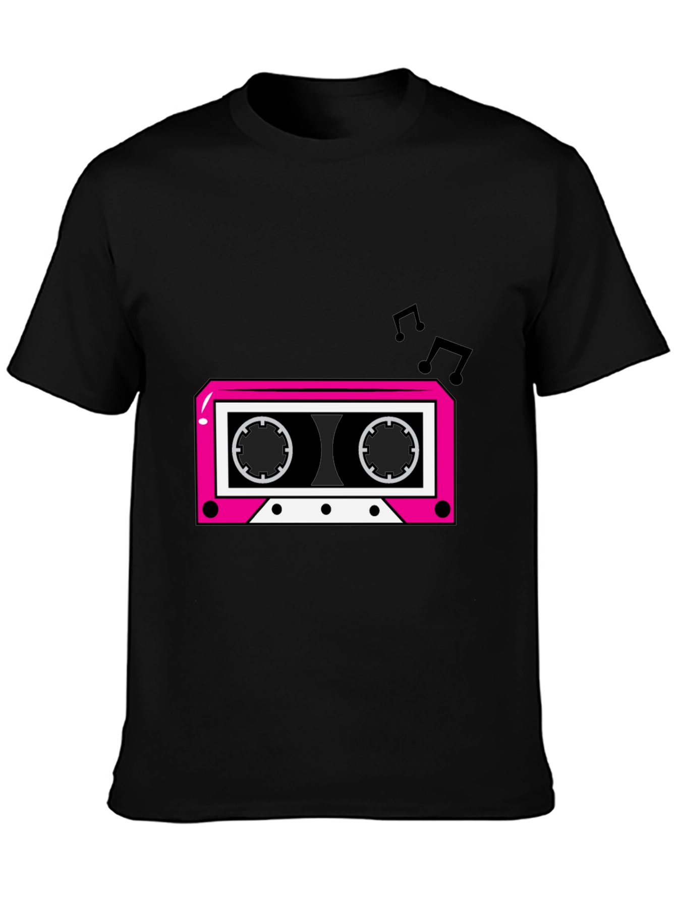 Retro Cassette Graphic T-Shirt