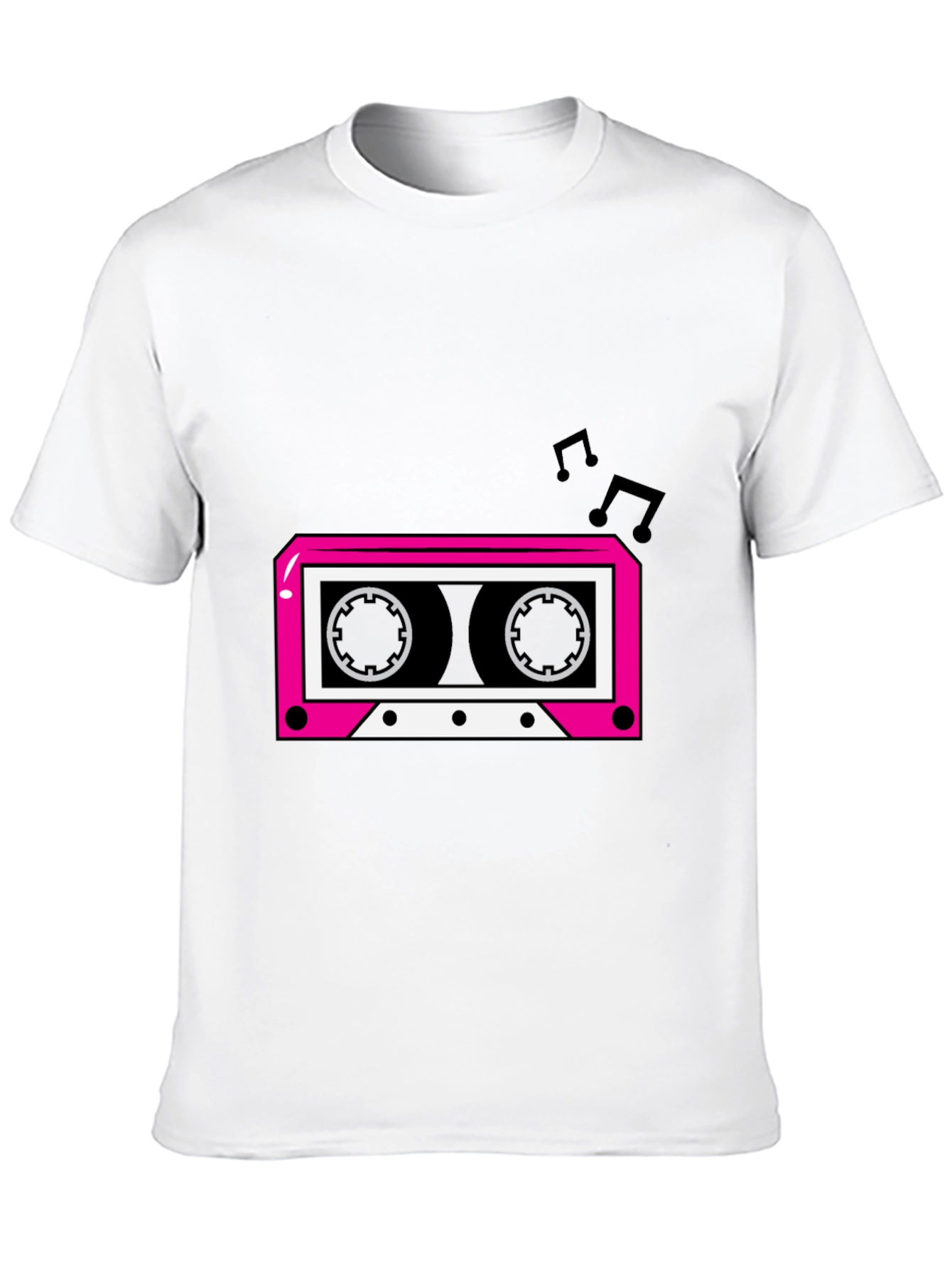 Retro Cassette Graphic T-Shirt