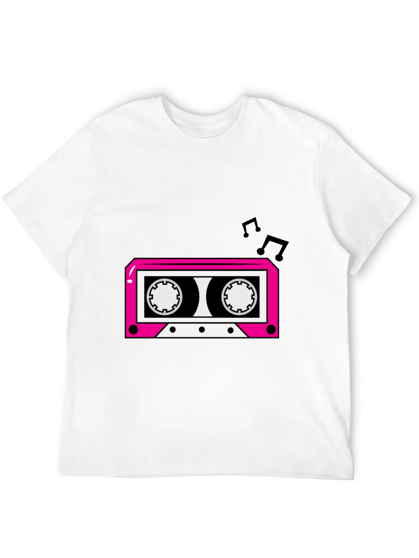 Retro Cassette Graphic T-Shirt