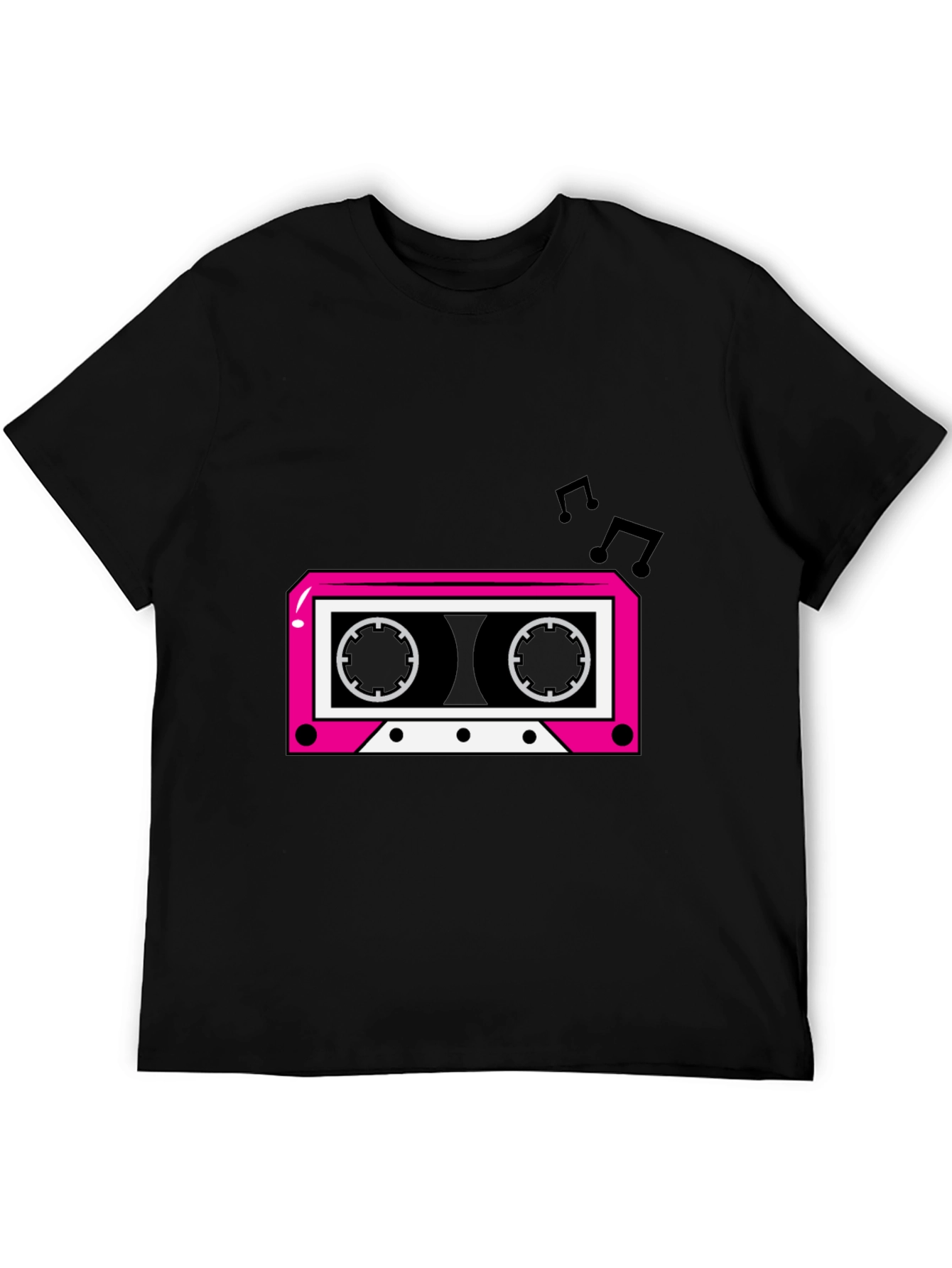 Retro Cassette Graphic T-Shirt