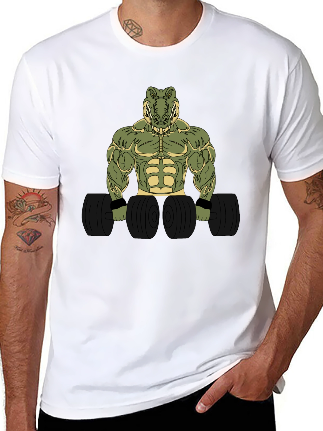 Gator Gym Black T-Shirt