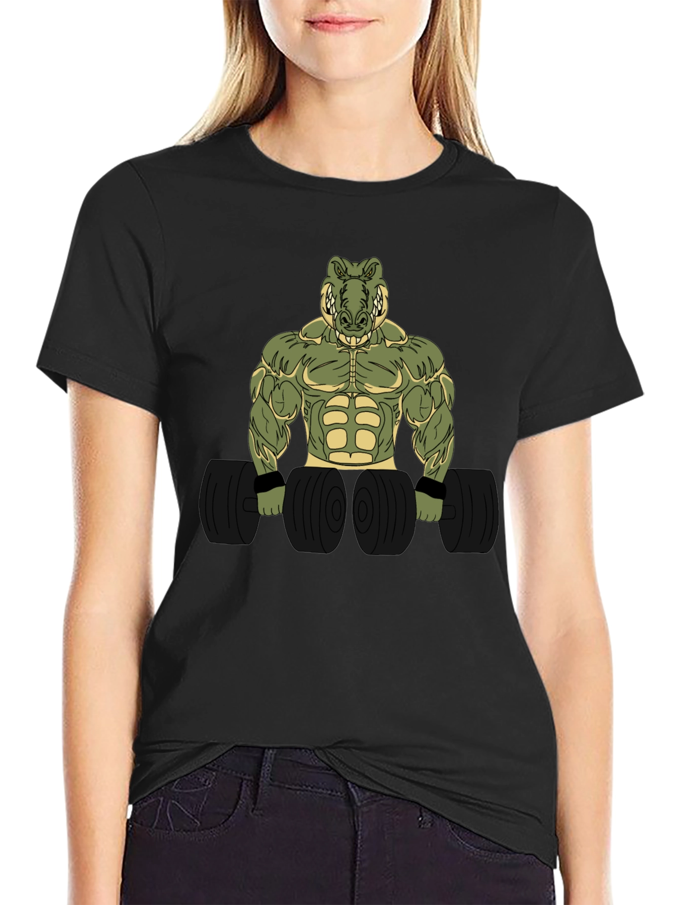 Gator Gym Black T-Shirt