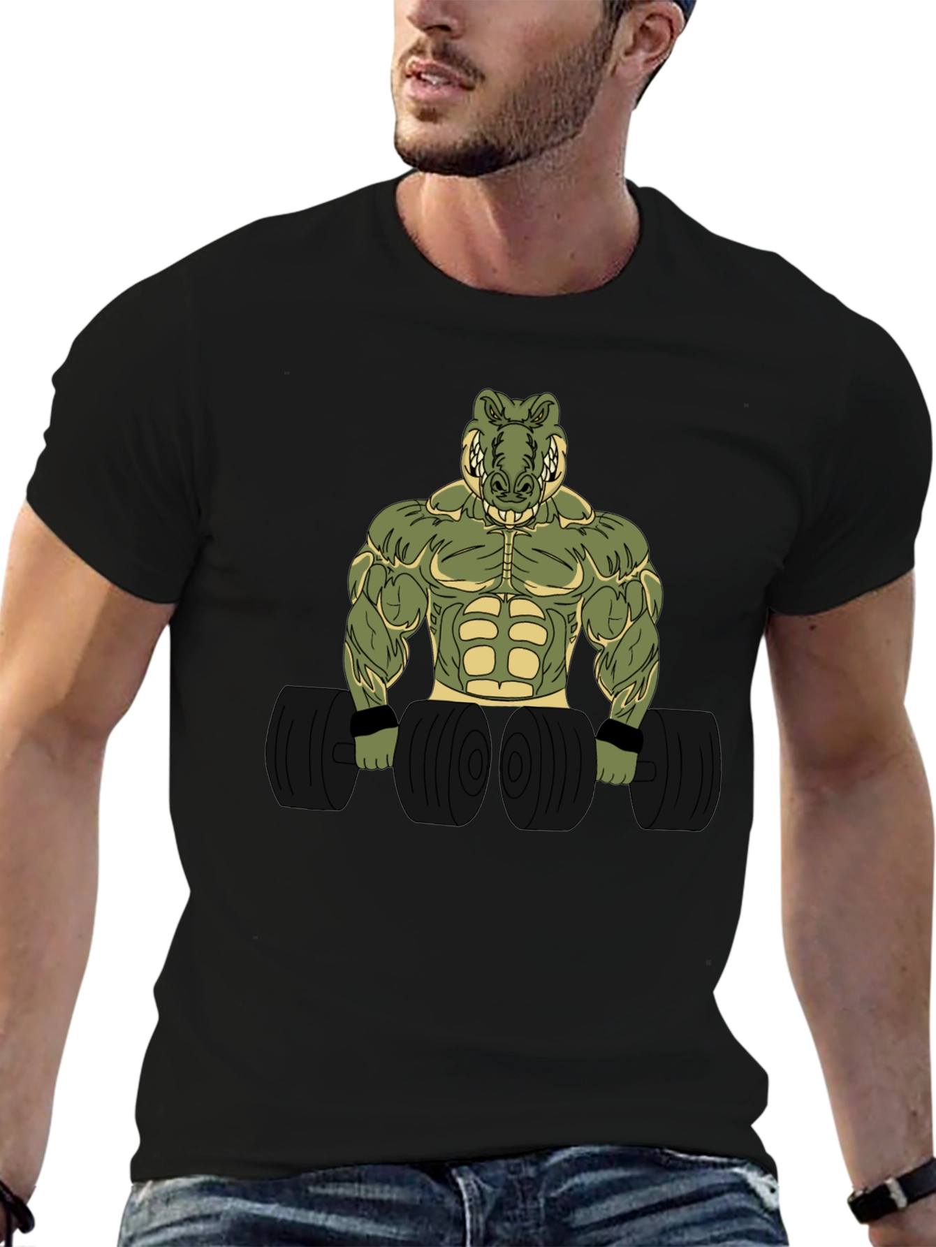 Gator Gym Black T-Shirt