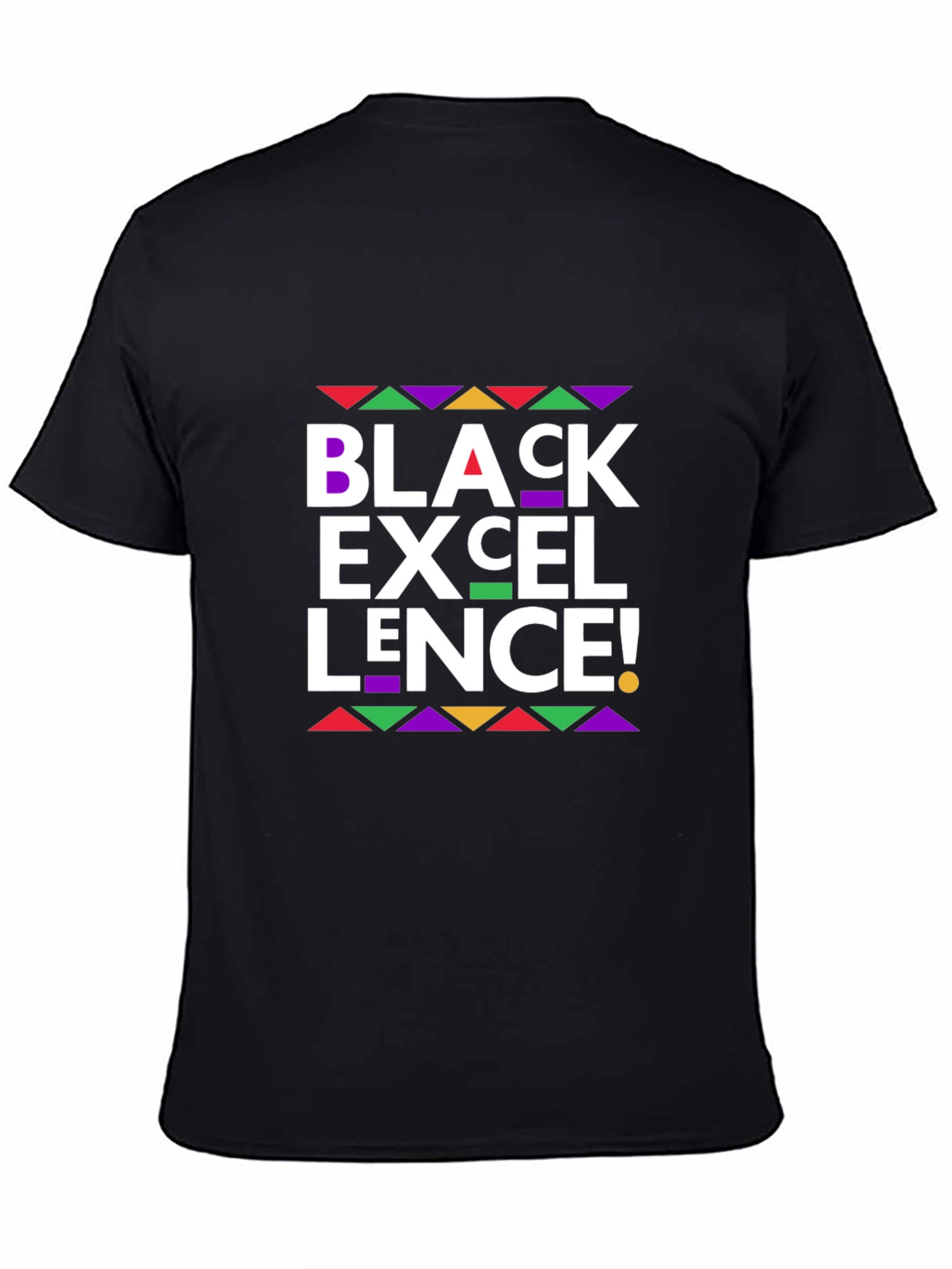 Black Excellence T-Shirt - Stylish Graphic Tee