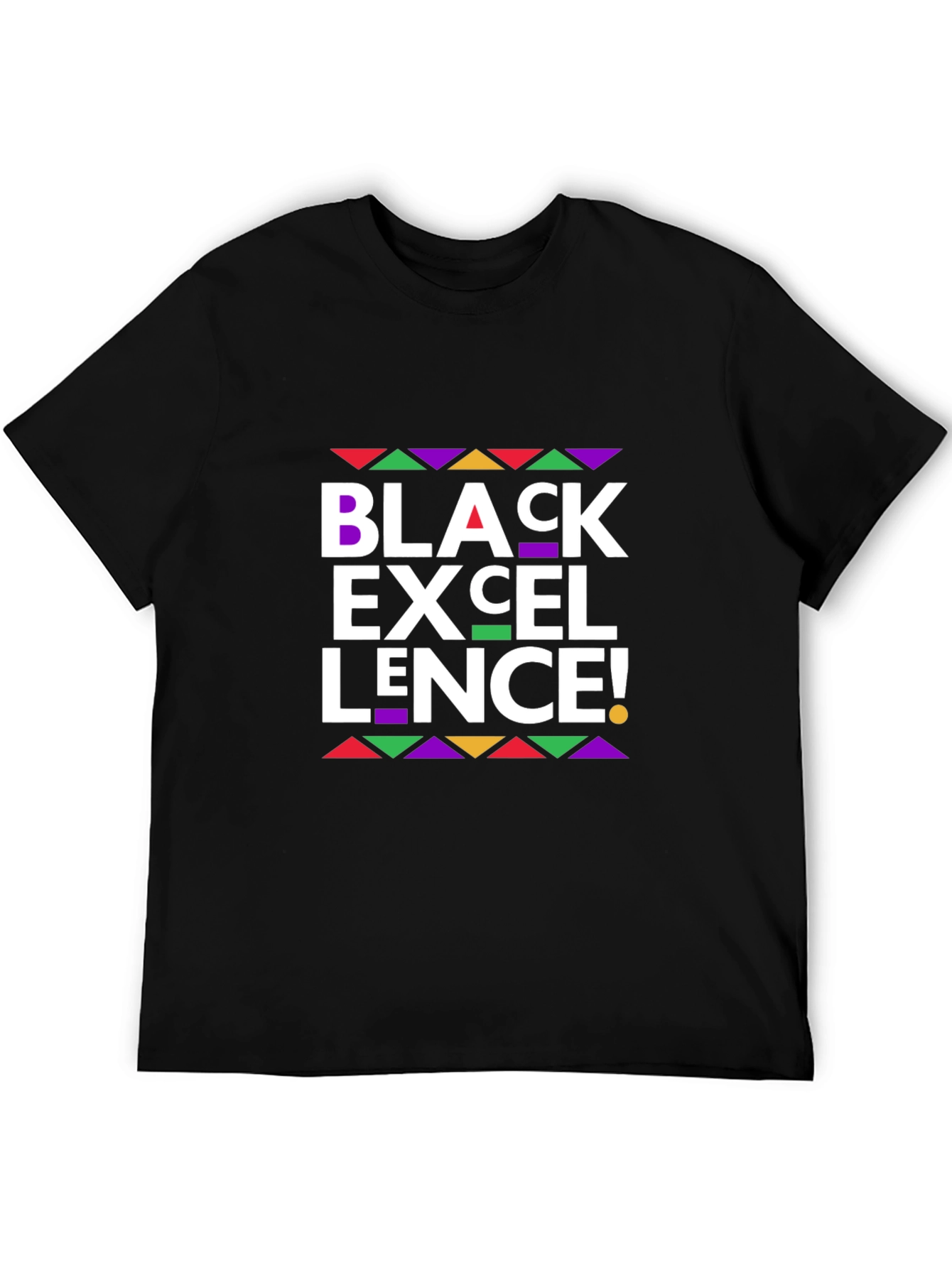 Black Excellence T-Shirt - Stylish Graphic Tee