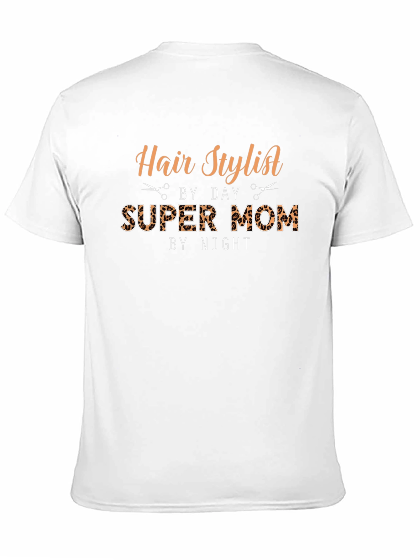 Hair Stylist Super Mom Graphic T-Shirt