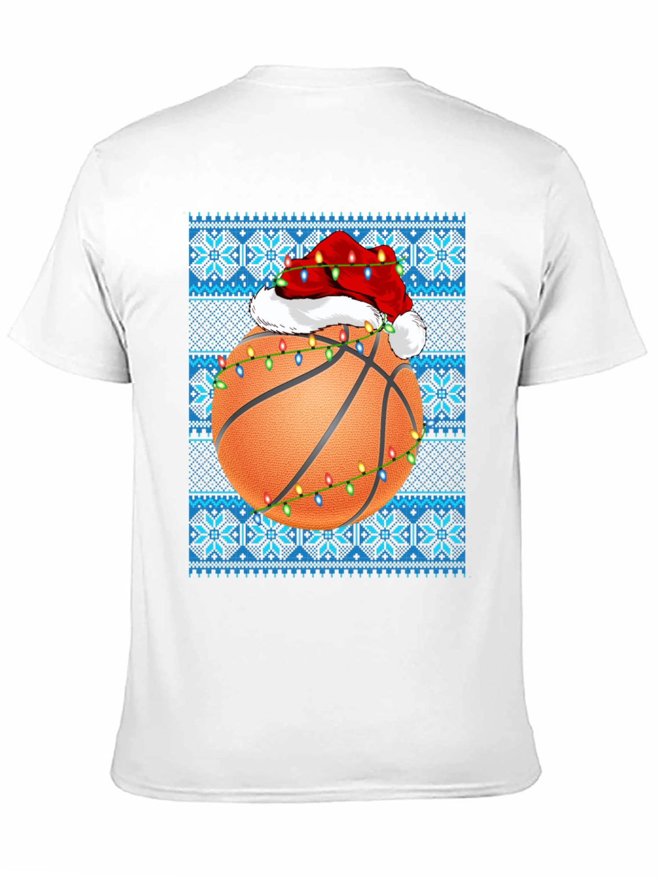 Basketball Christmas T-Shirt