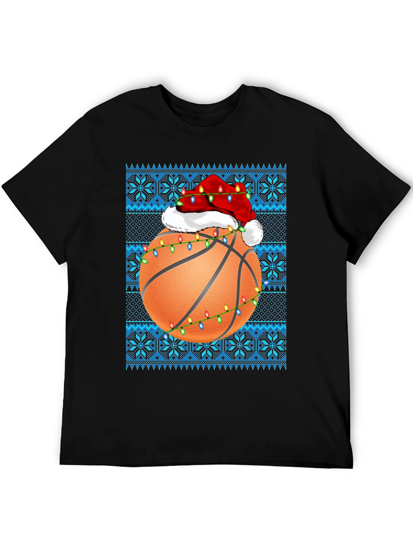 Basketball Christmas T-Shirt