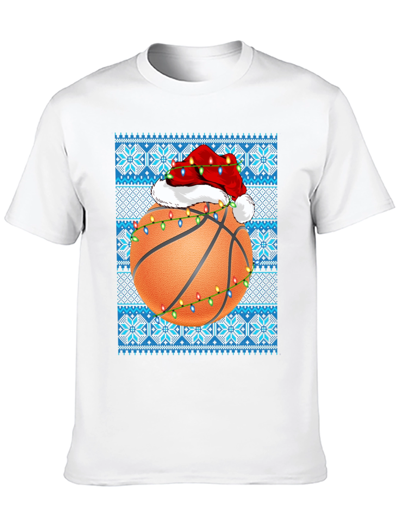 Basketball Christmas T-Shirt