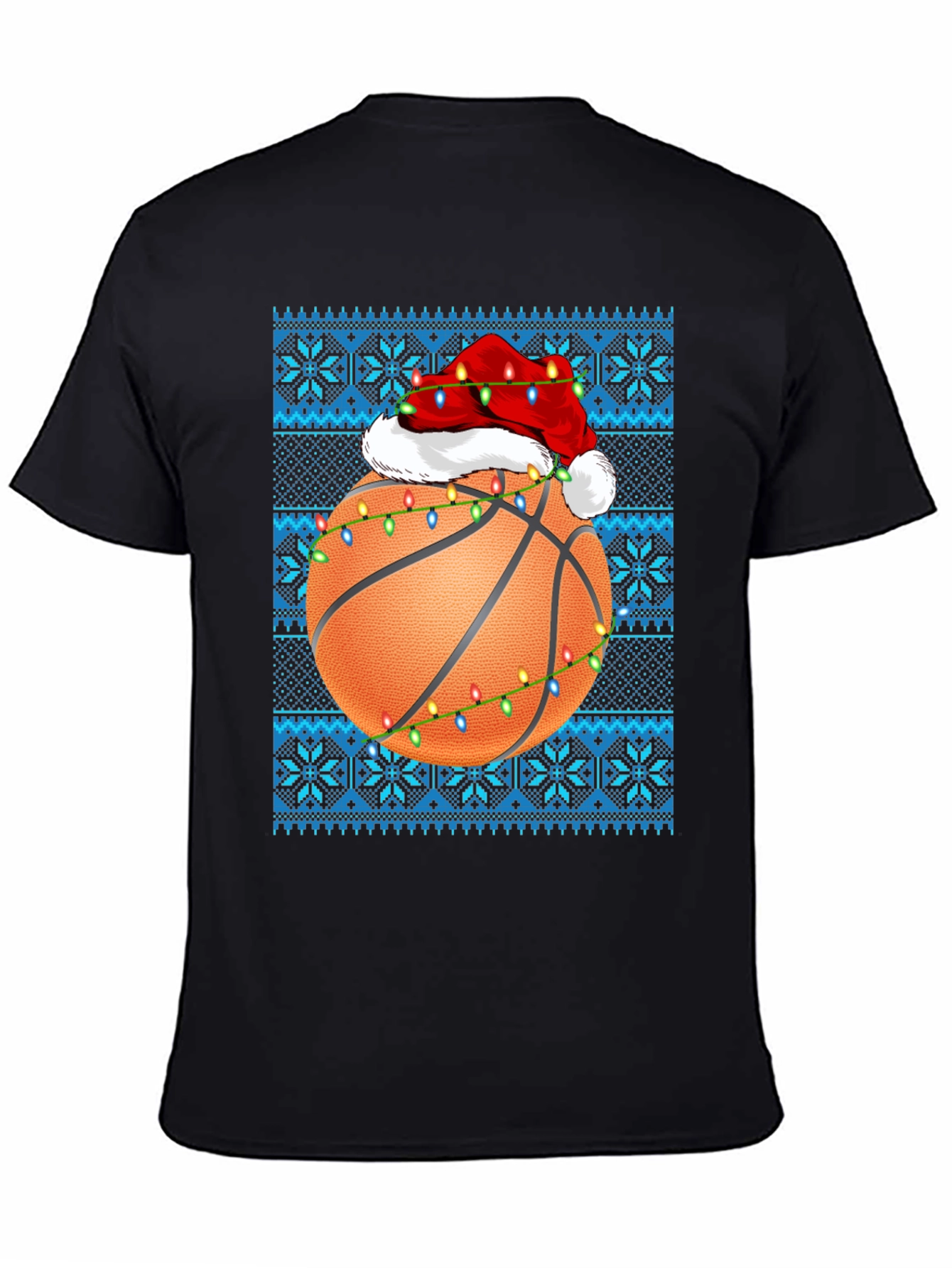 Basketball Christmas T-Shirt