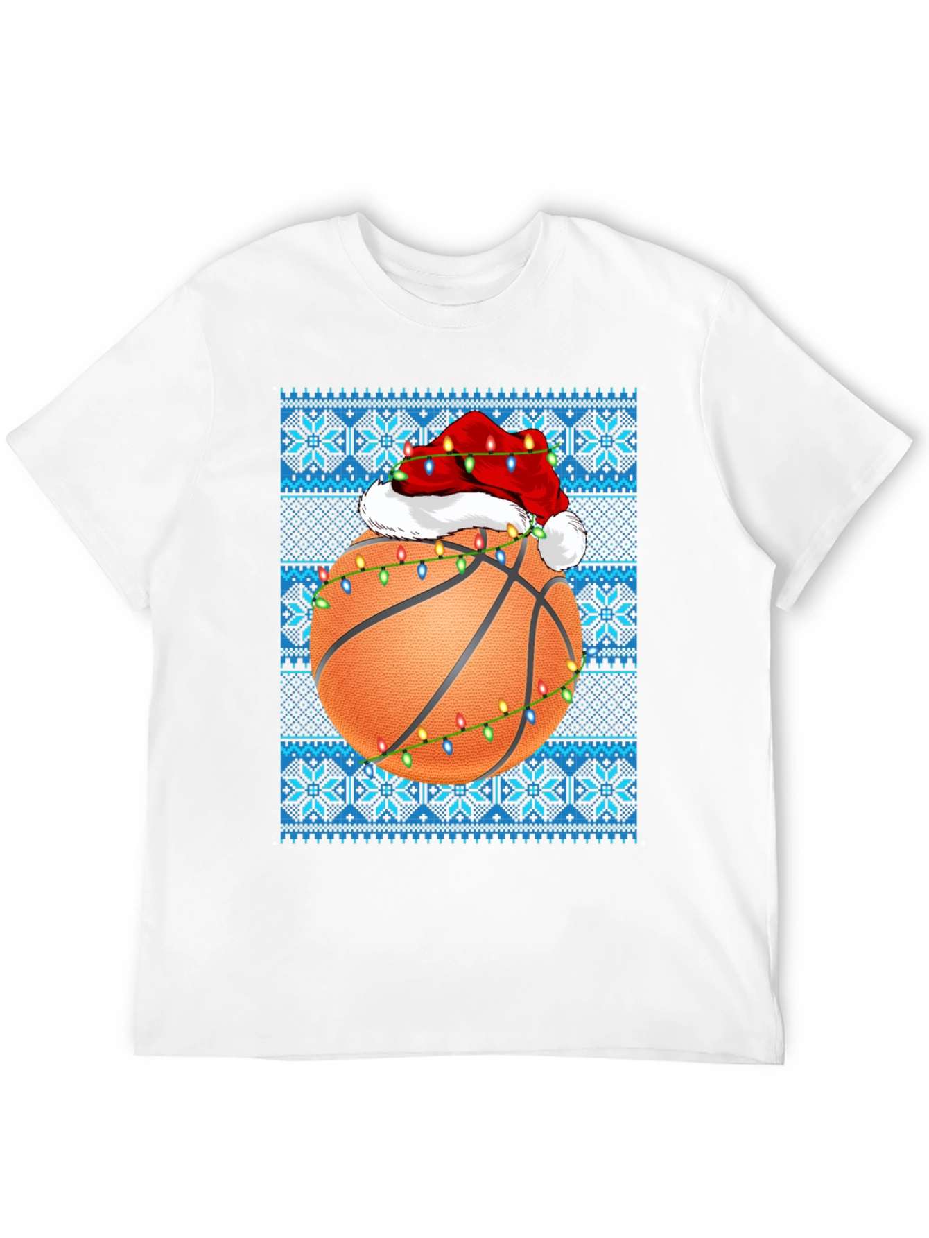 Basketball Christmas T-Shirt