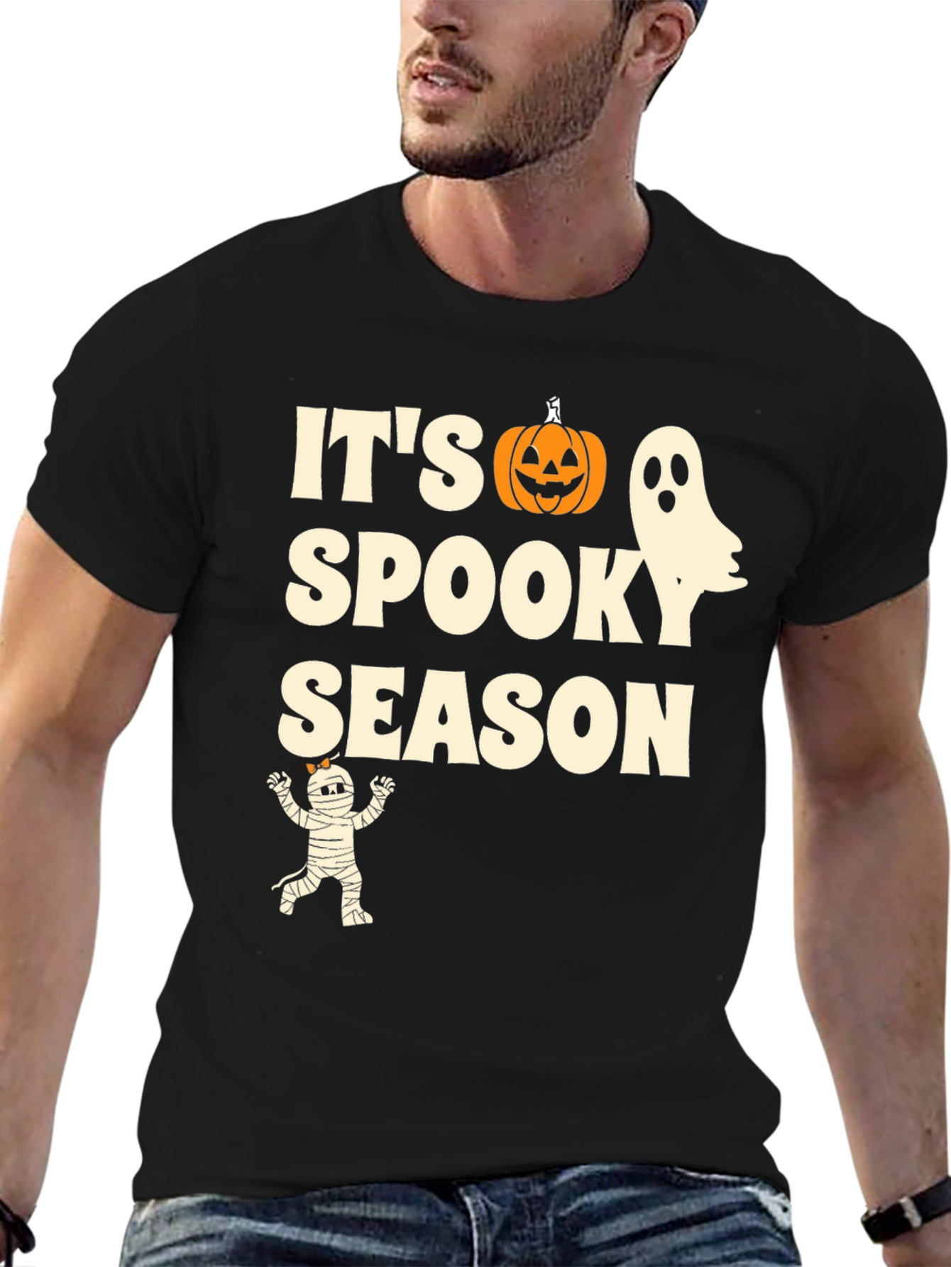 Its Spooky Season Halloween Graphic Tee