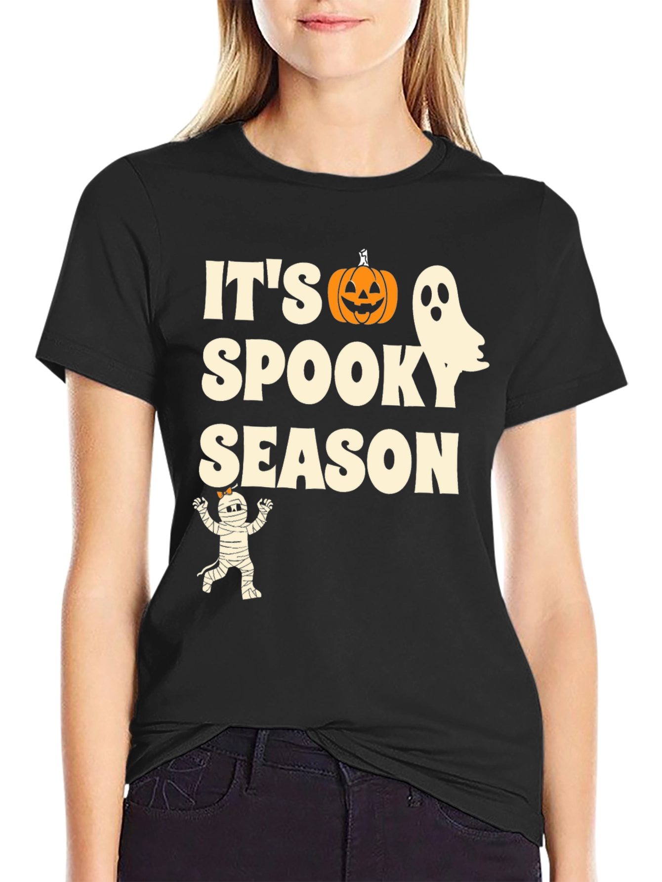 Its Spooky Season Halloween Graphic Tee