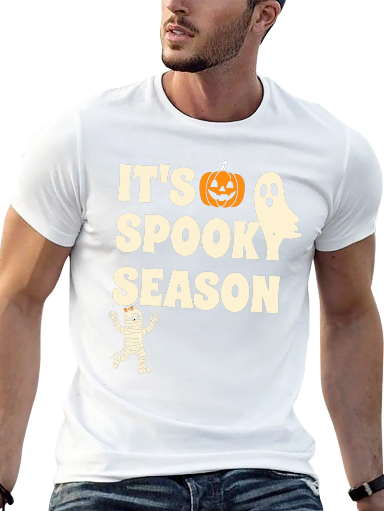 Its Spooky Season Halloween Graphic Tee