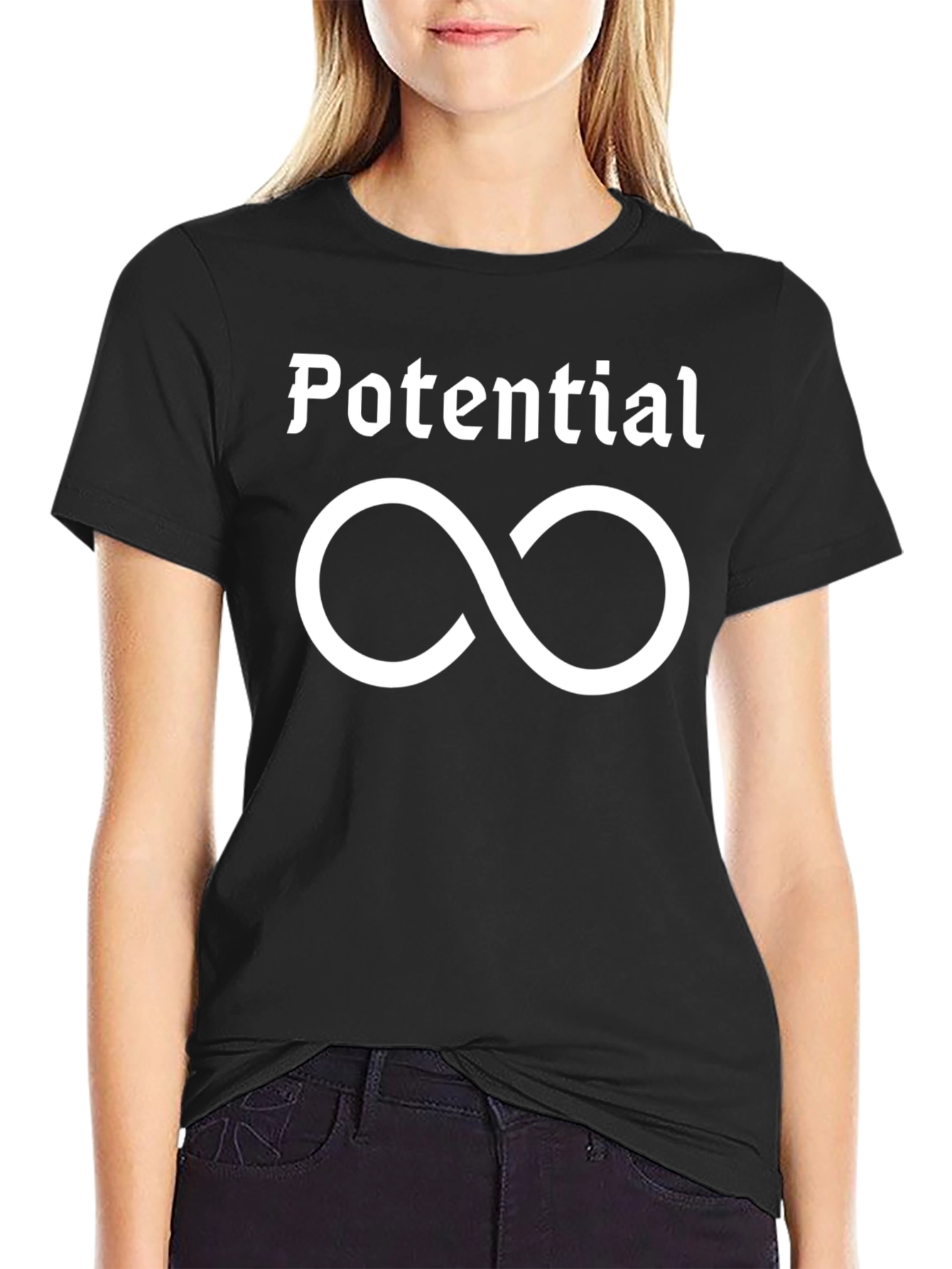 Potential Infinity Symbol Graphic T-Shirt