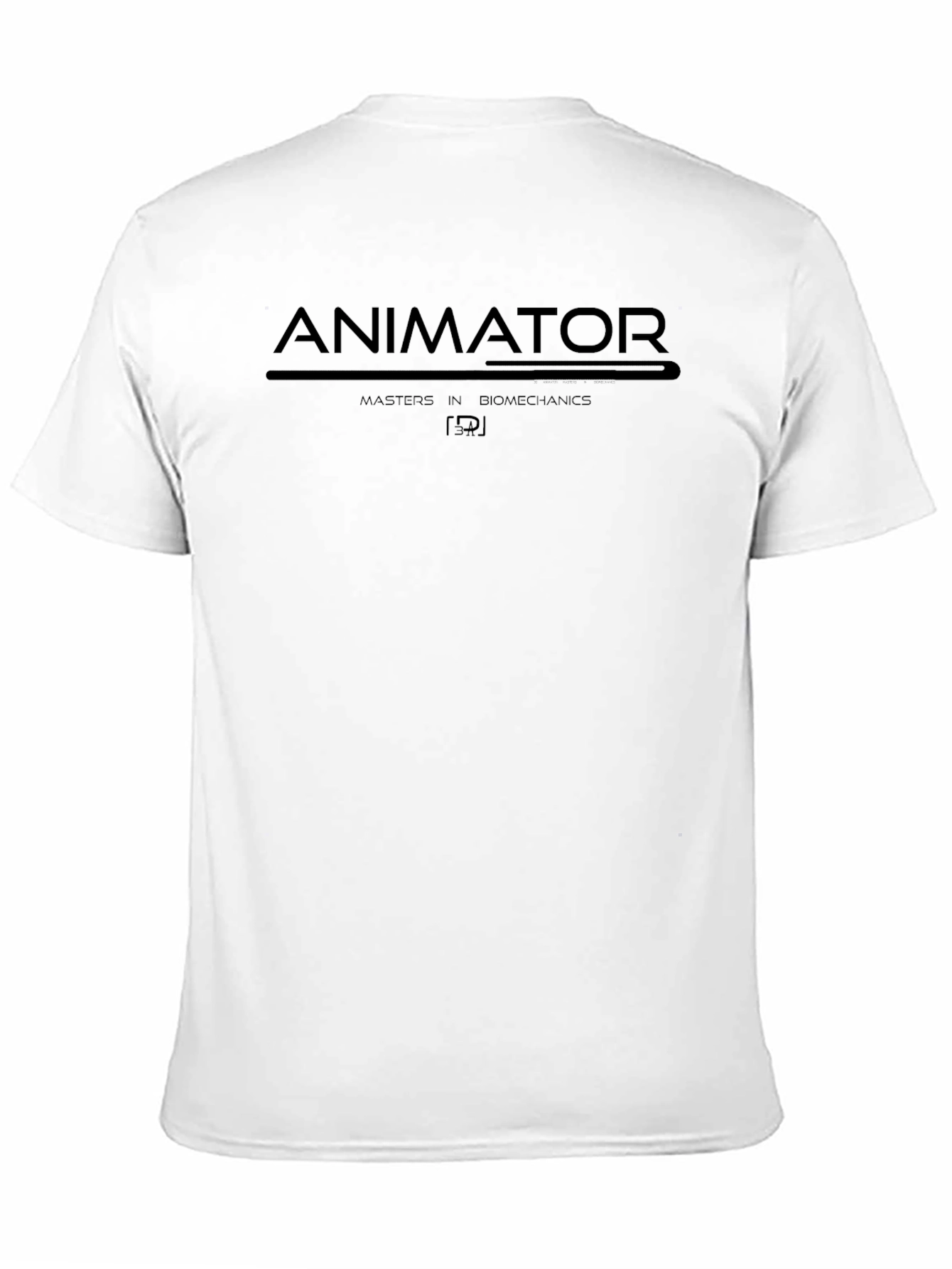 Animator Masters in Biomechanics Black T-Shirt