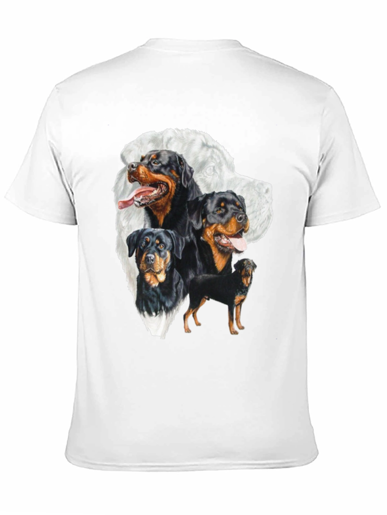Rottweiler Dog Breed T-Shirt Graphic Tee