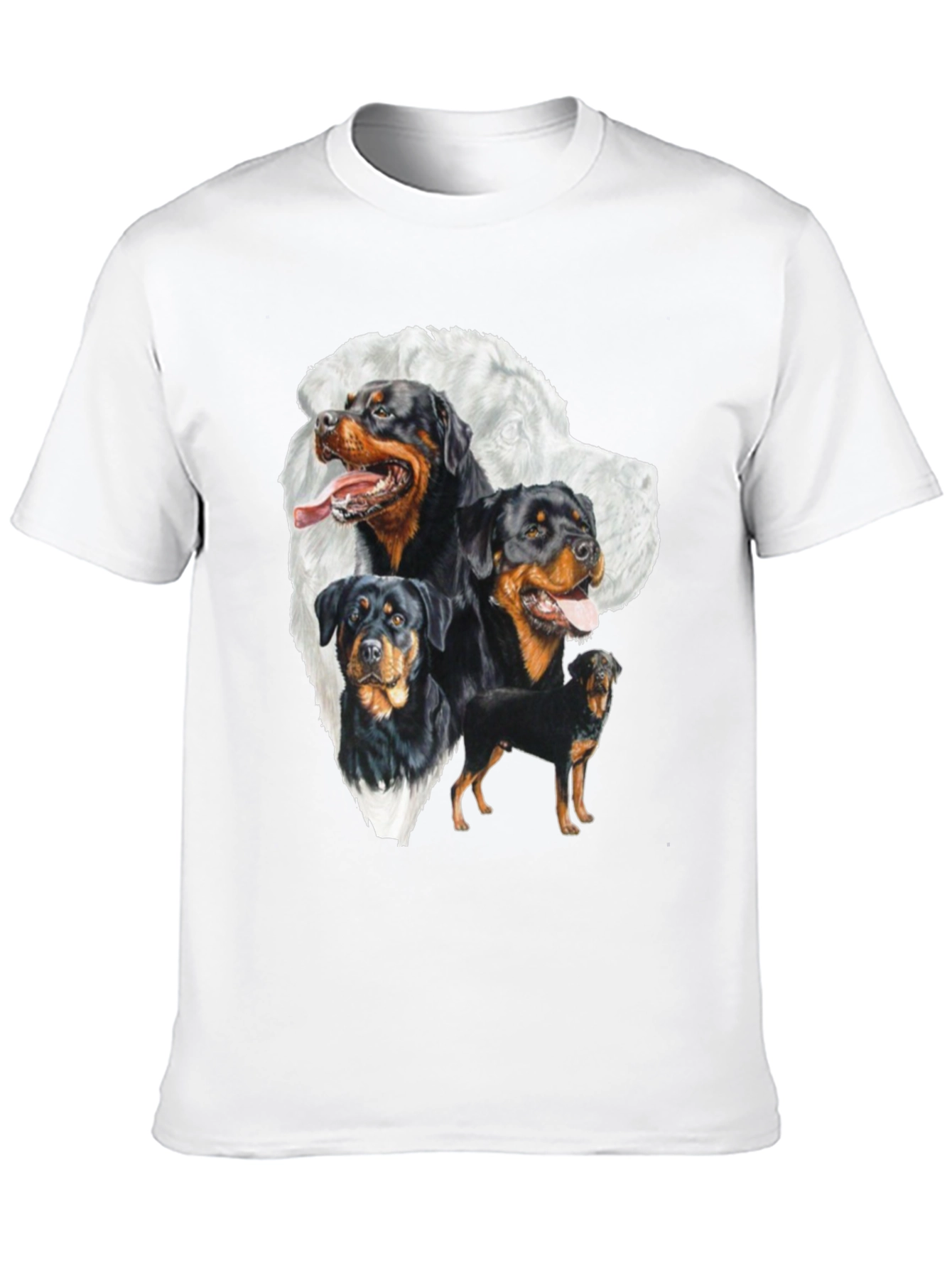 Rottweiler Dog Breed T-Shirt Graphic Tee
