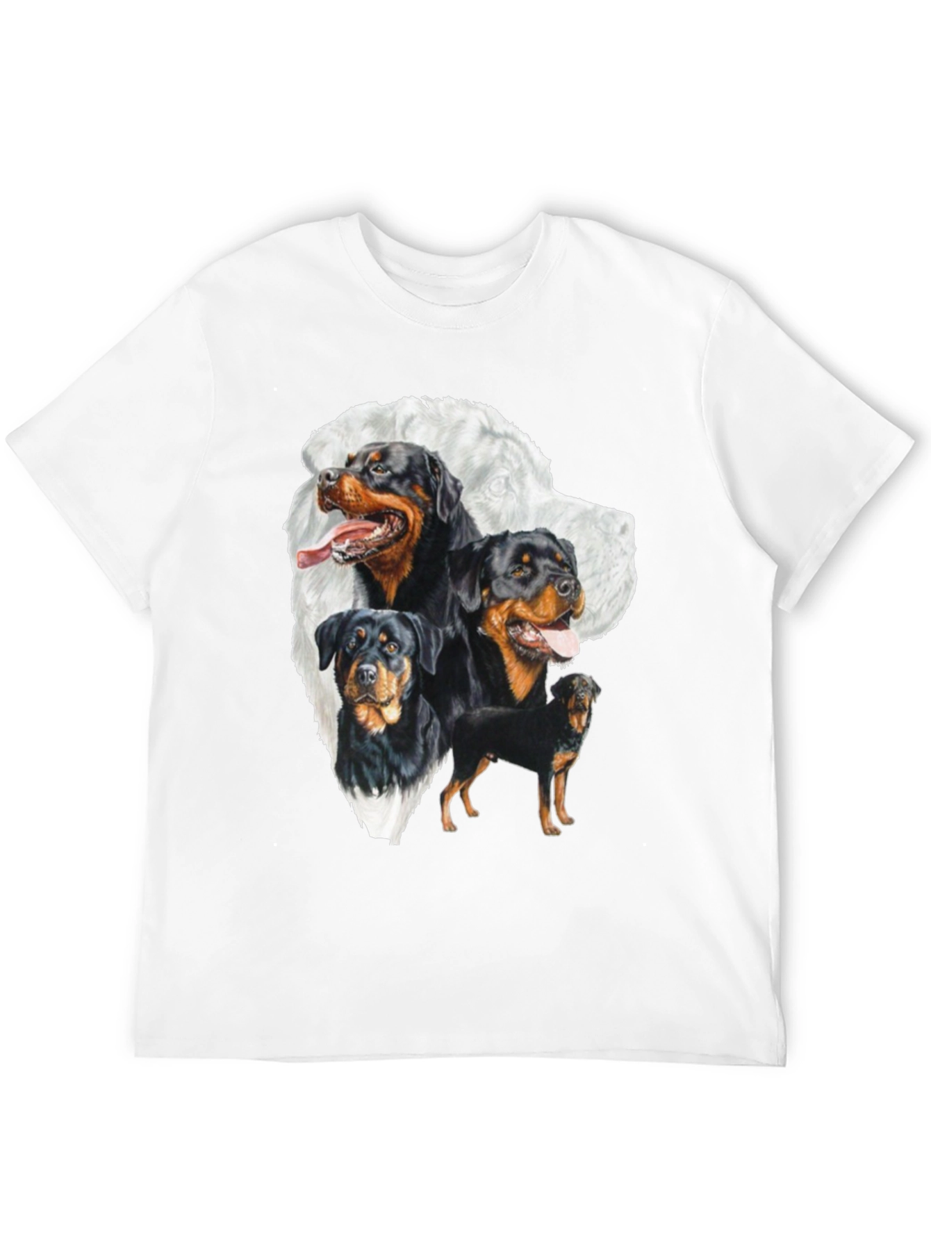 Rottweiler Dog Breed T-Shirt Graphic Tee