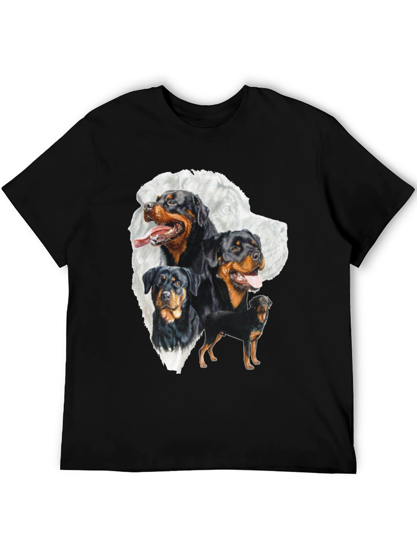 Rottweiler Dog Breed T-Shirt Graphic Tee