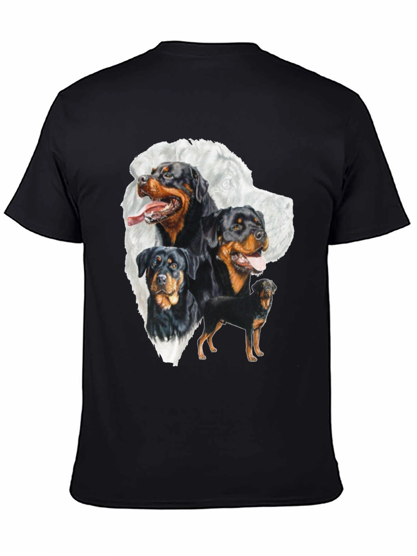 Rottweiler Dog Breed T-Shirt Graphic Tee