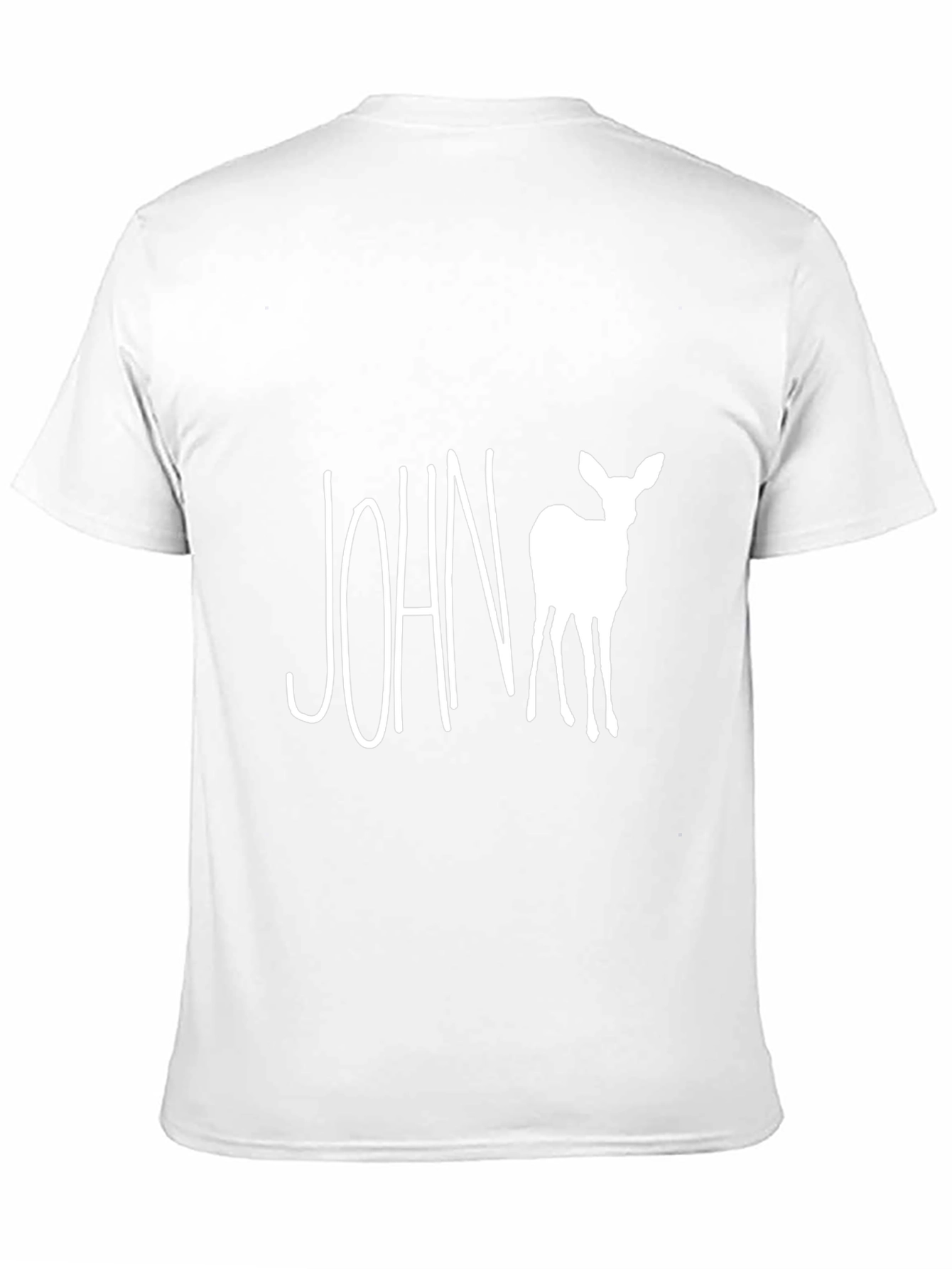 John Deer T-Shirt - Black Cotton Tee