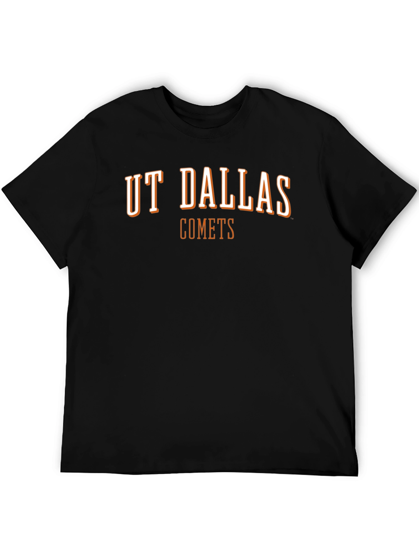 UT Dallas Comets Black Graphic Tee