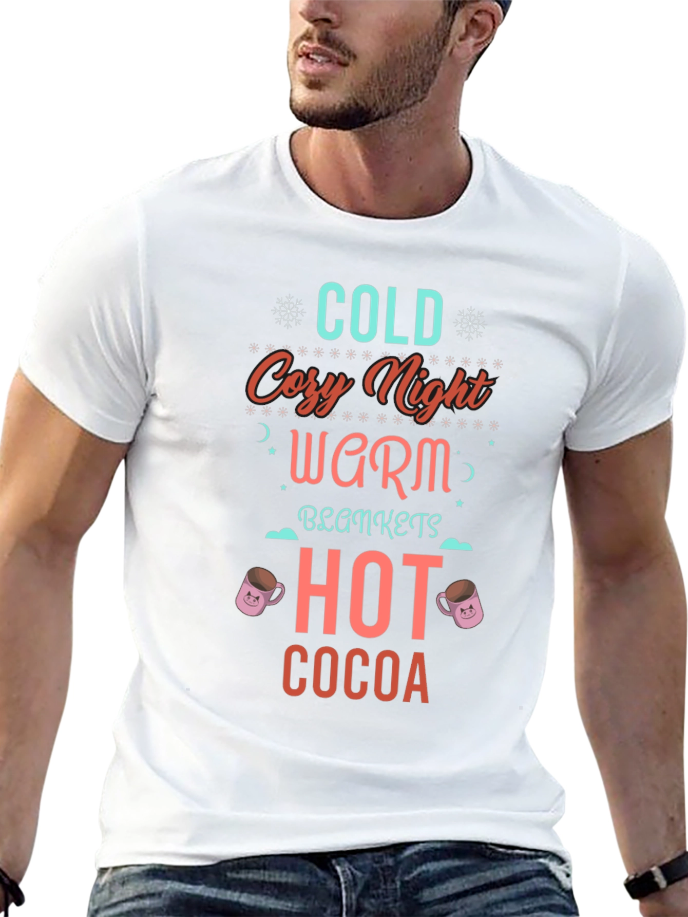 Cozy Winter Night T-Shirt