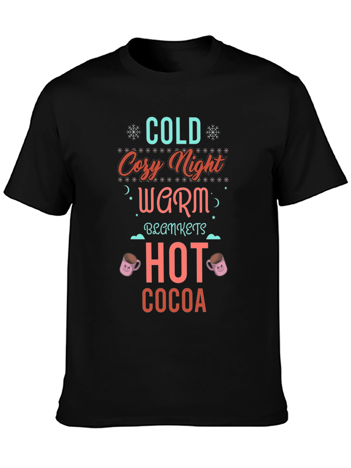 Cozy Winter Night T-Shirt