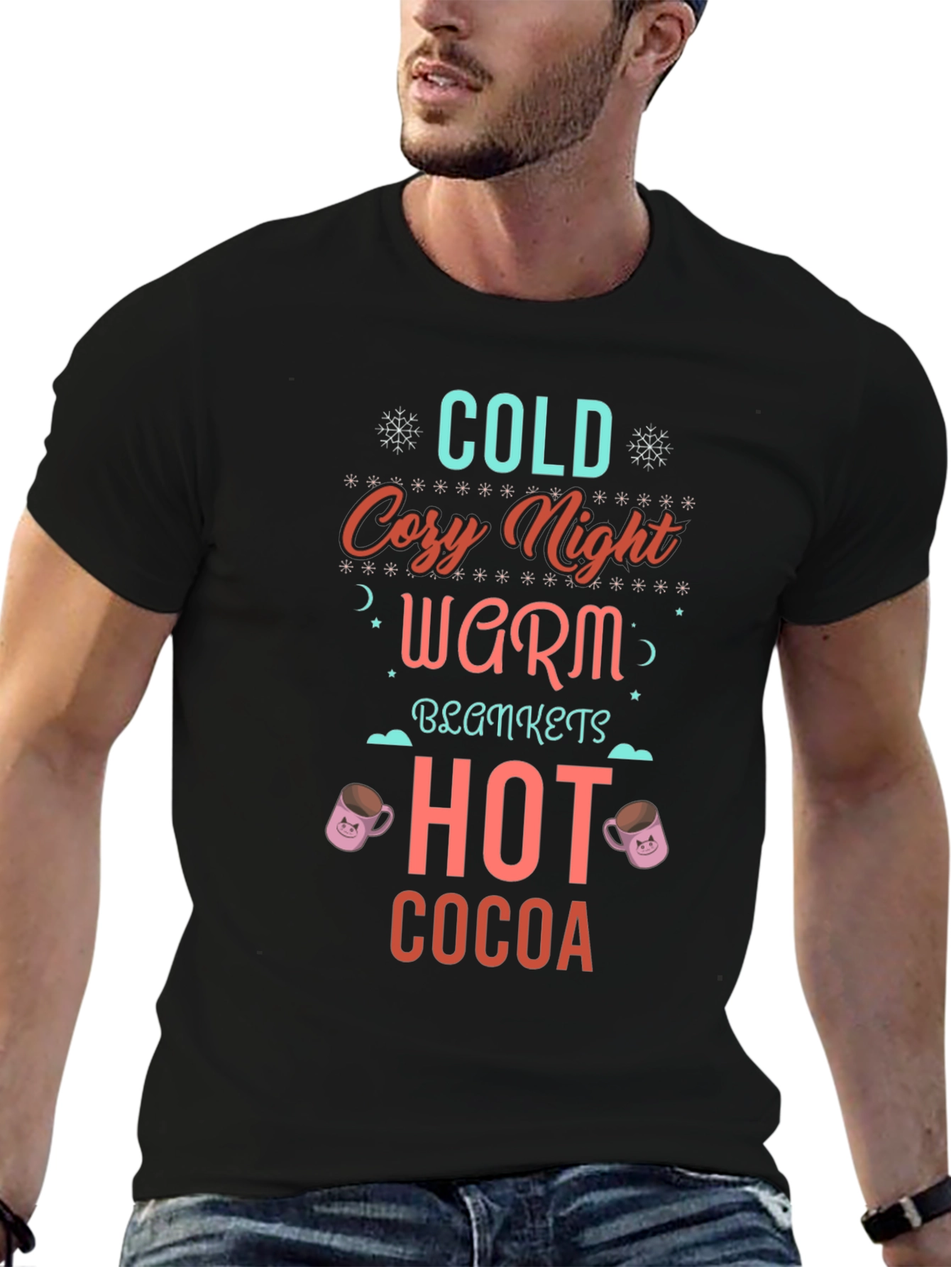 Cozy Winter Night T-Shirt