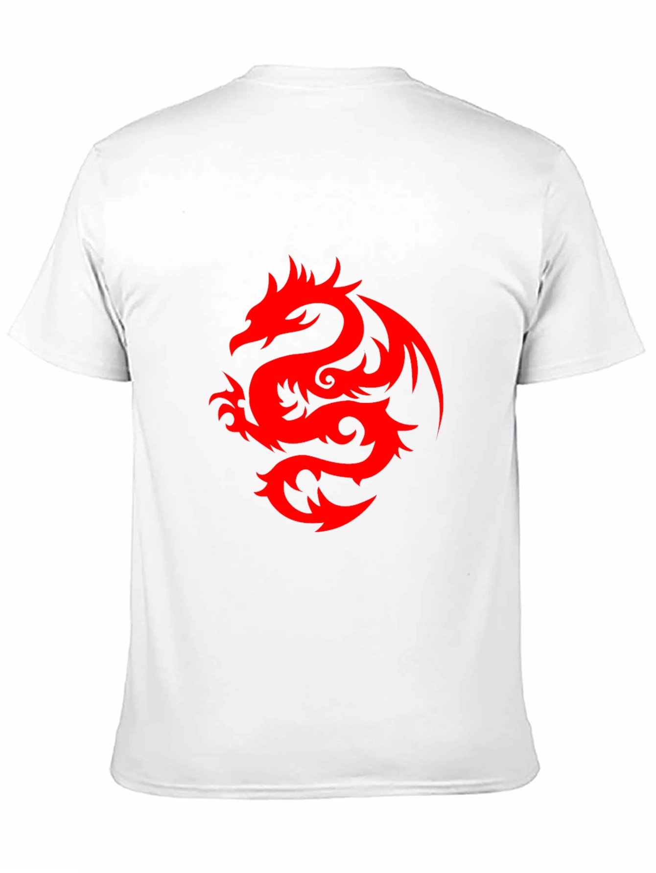 Red Dragon Graphic Black T-Shirt