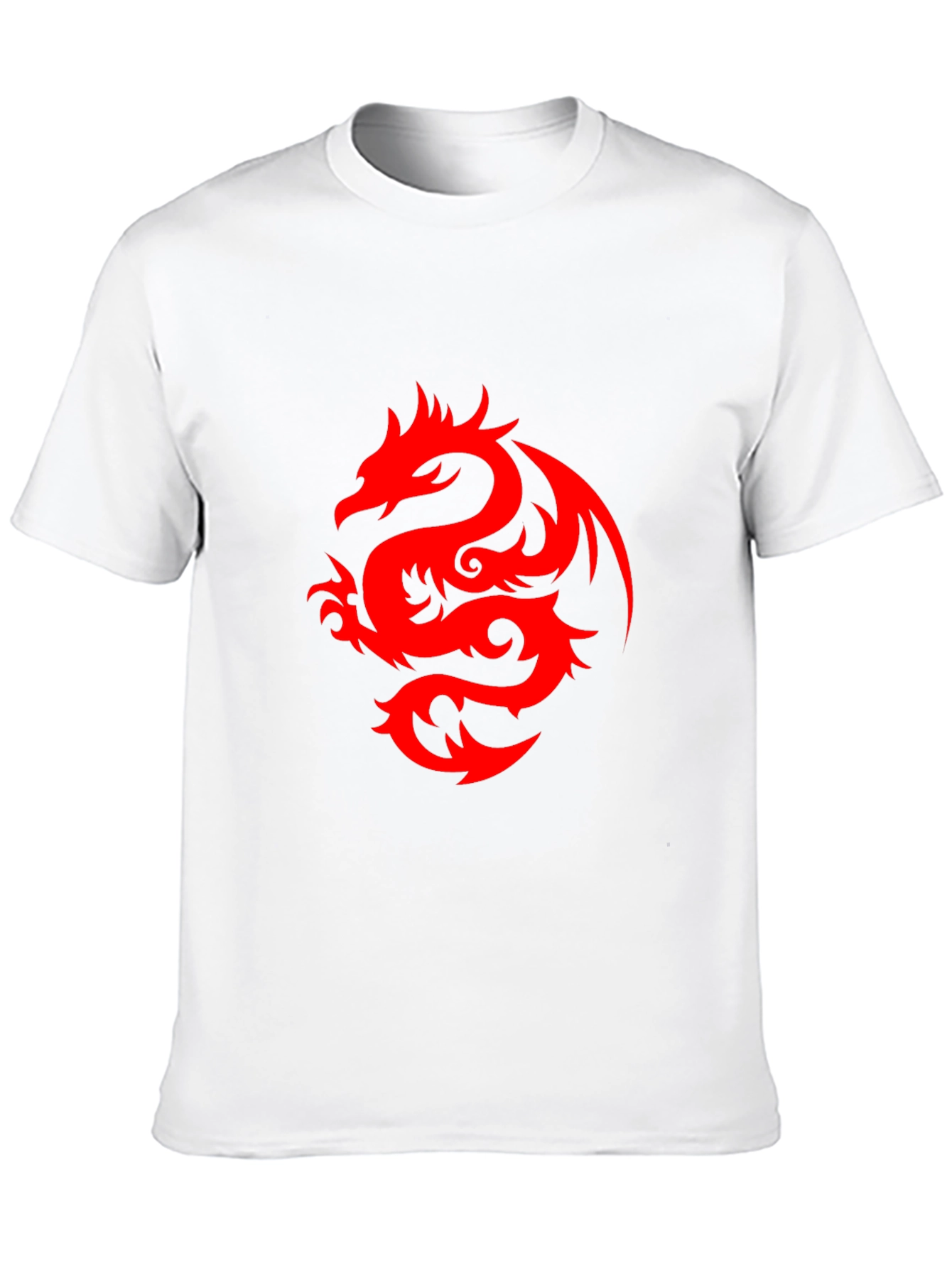 Red Dragon Graphic Black T-Shirt