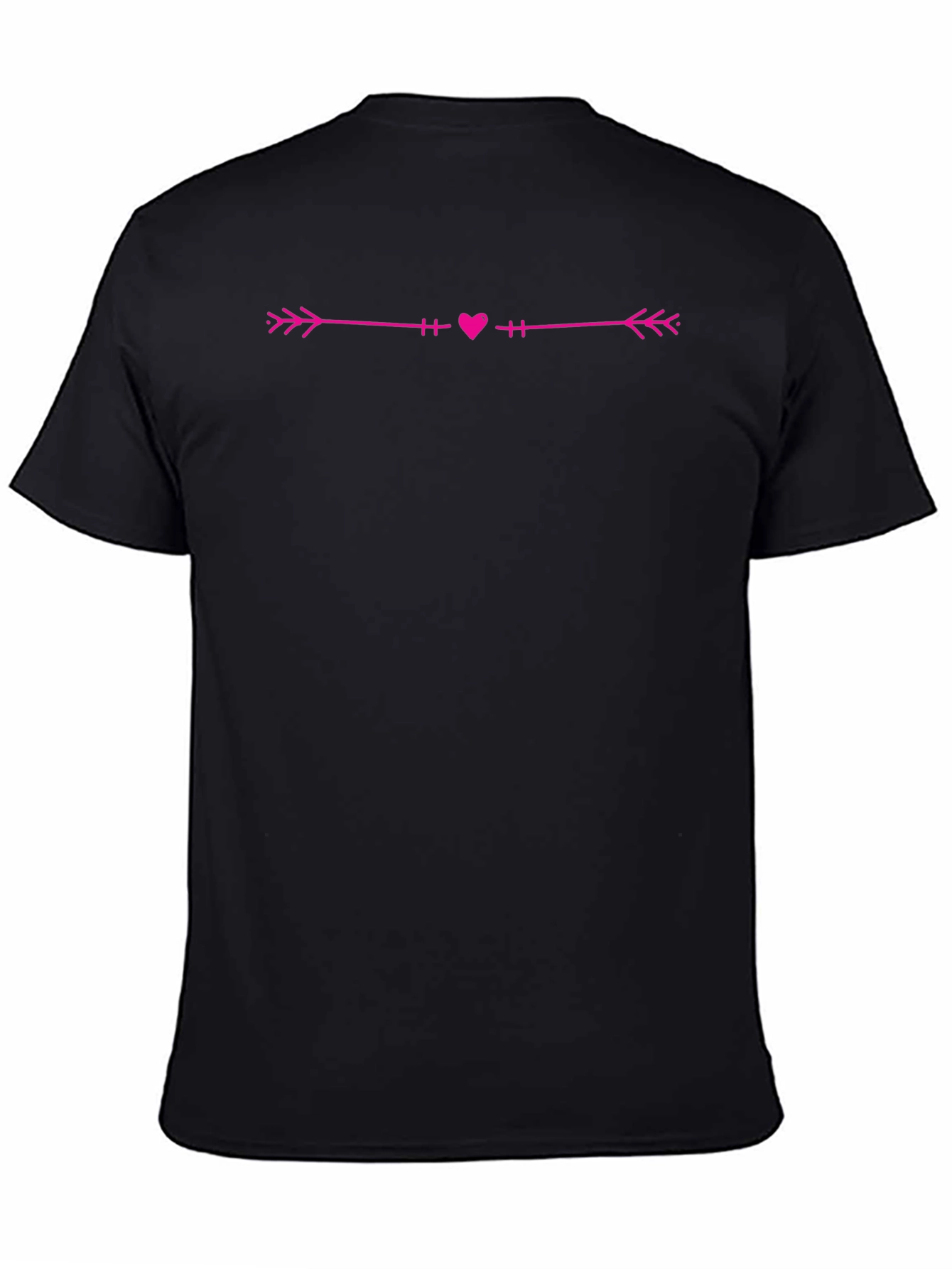 Heart Arrow Graphic Tee - Stylish Casual Top