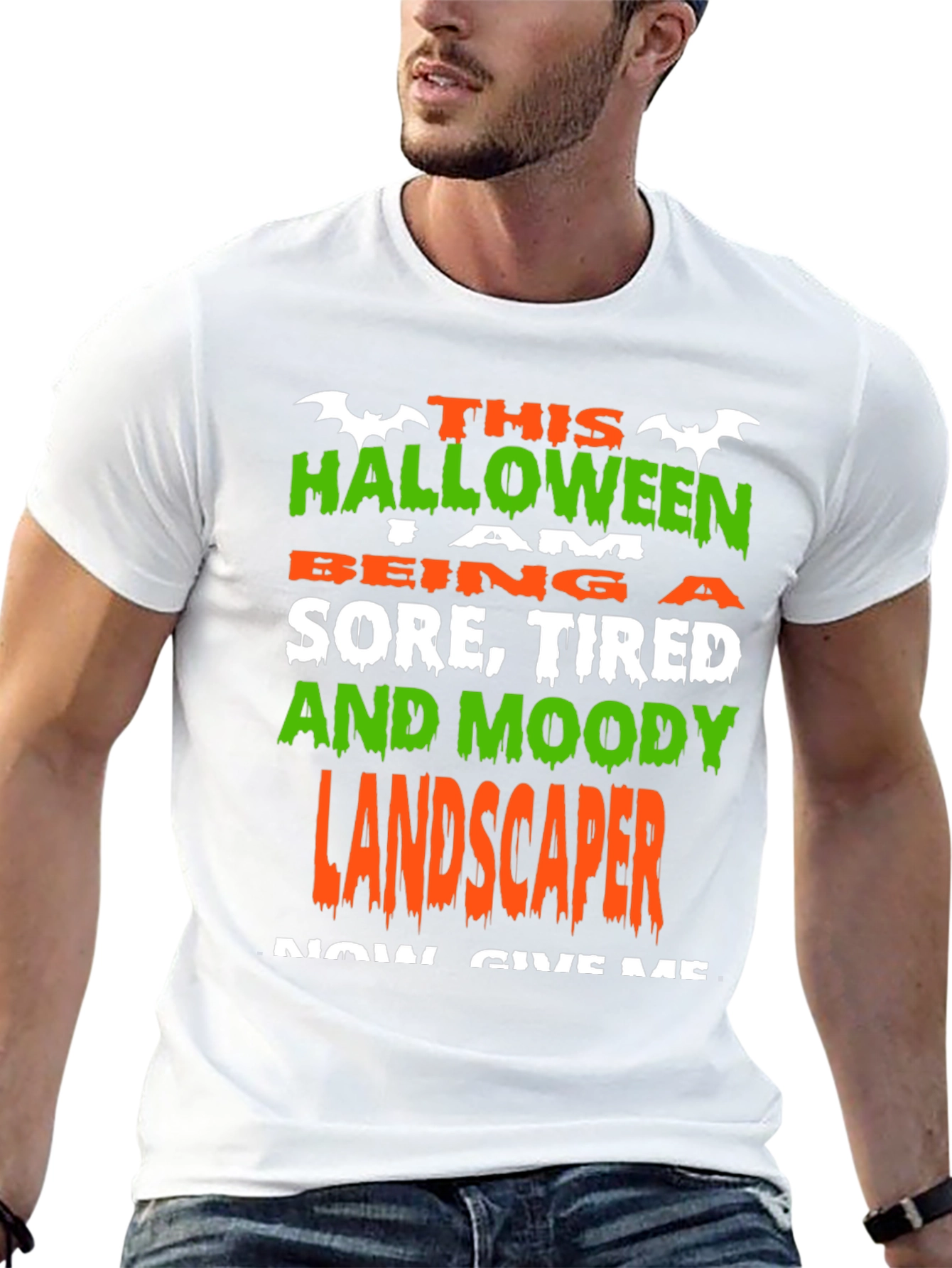Funny Halloween Landscaper T-Shirt