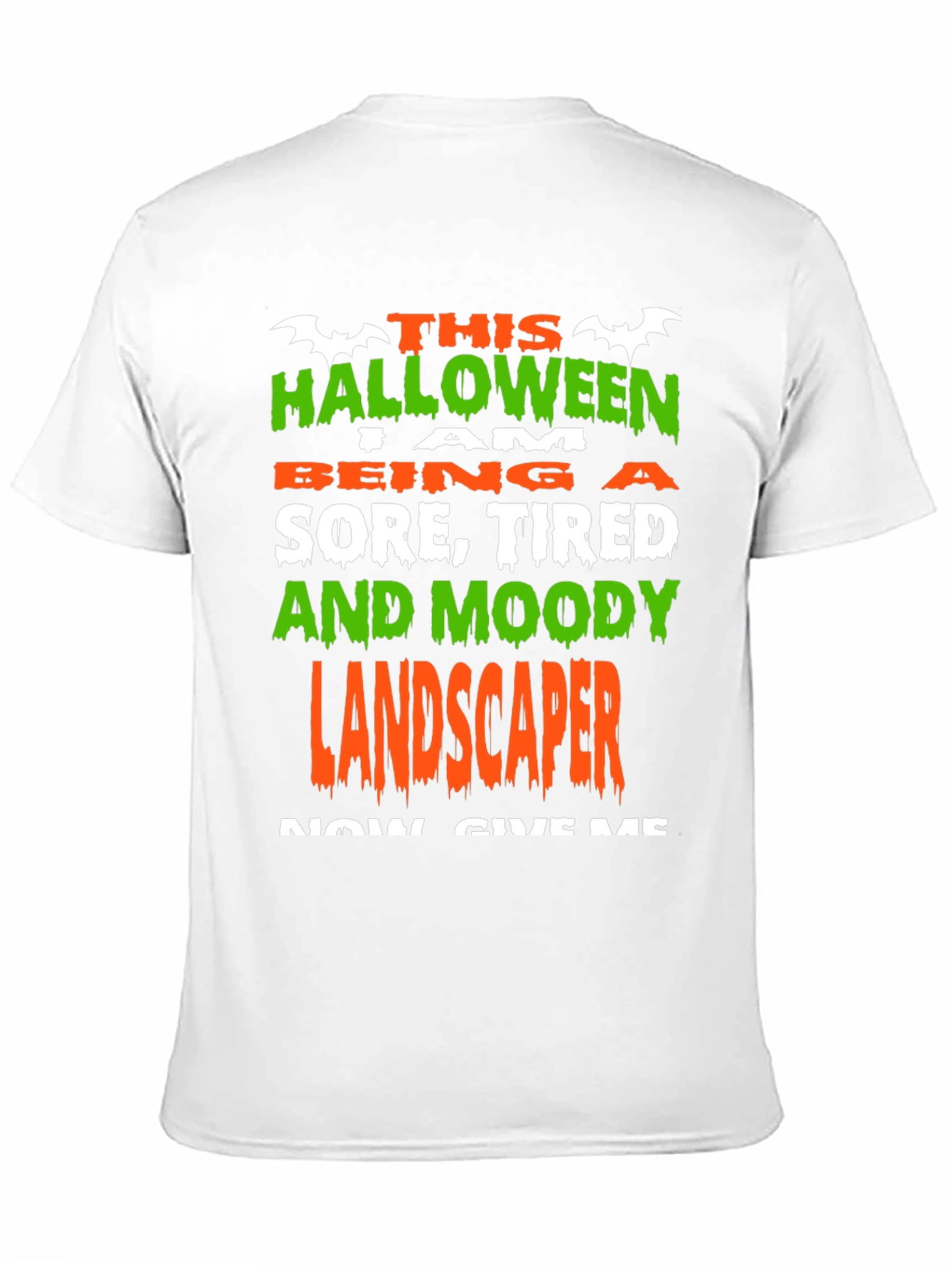 Funny Halloween Landscaper T-Shirt