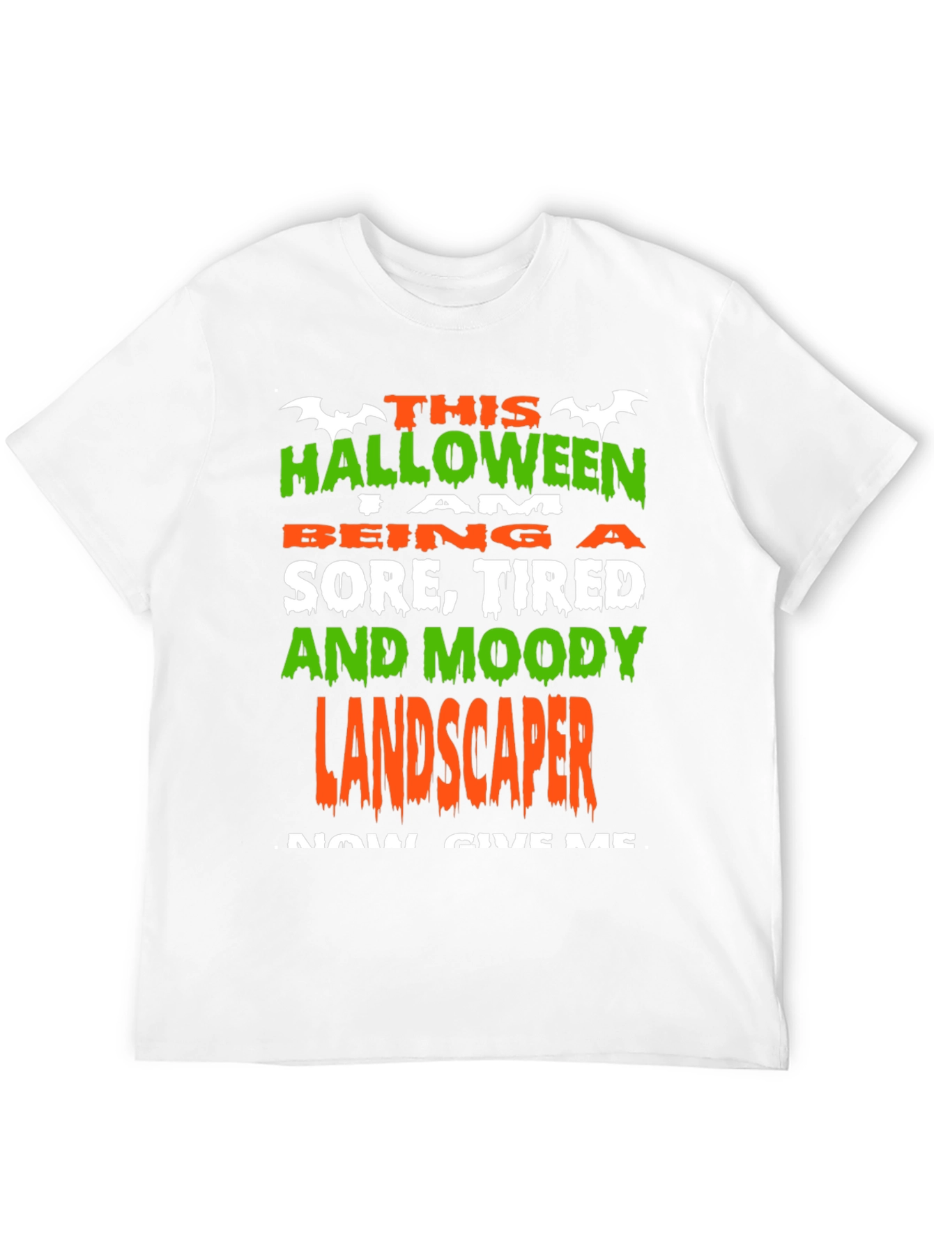 Funny Halloween Landscaper T-Shirt