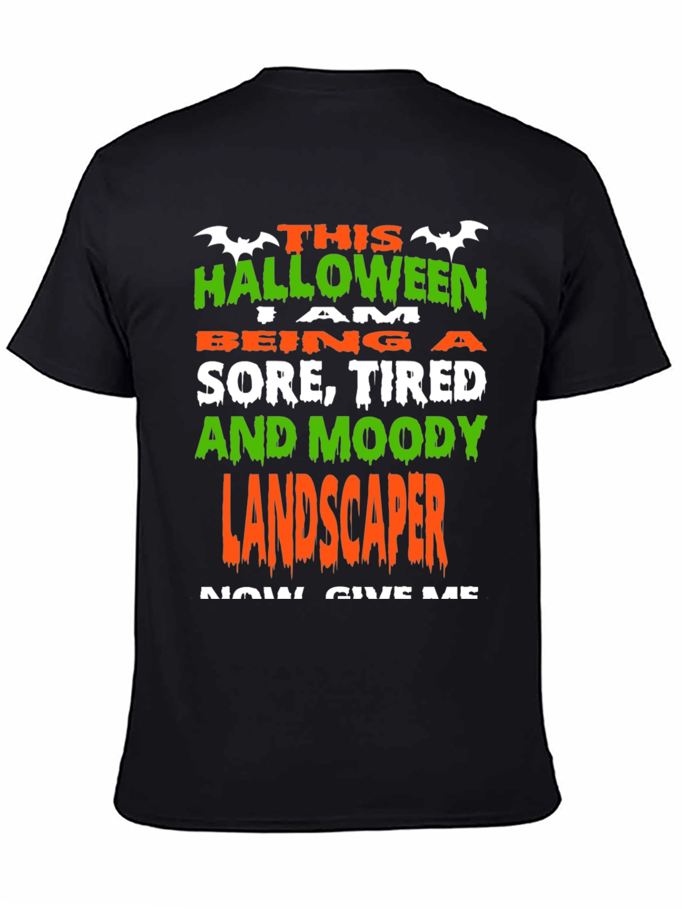 Funny Halloween Landscaper T-Shirt