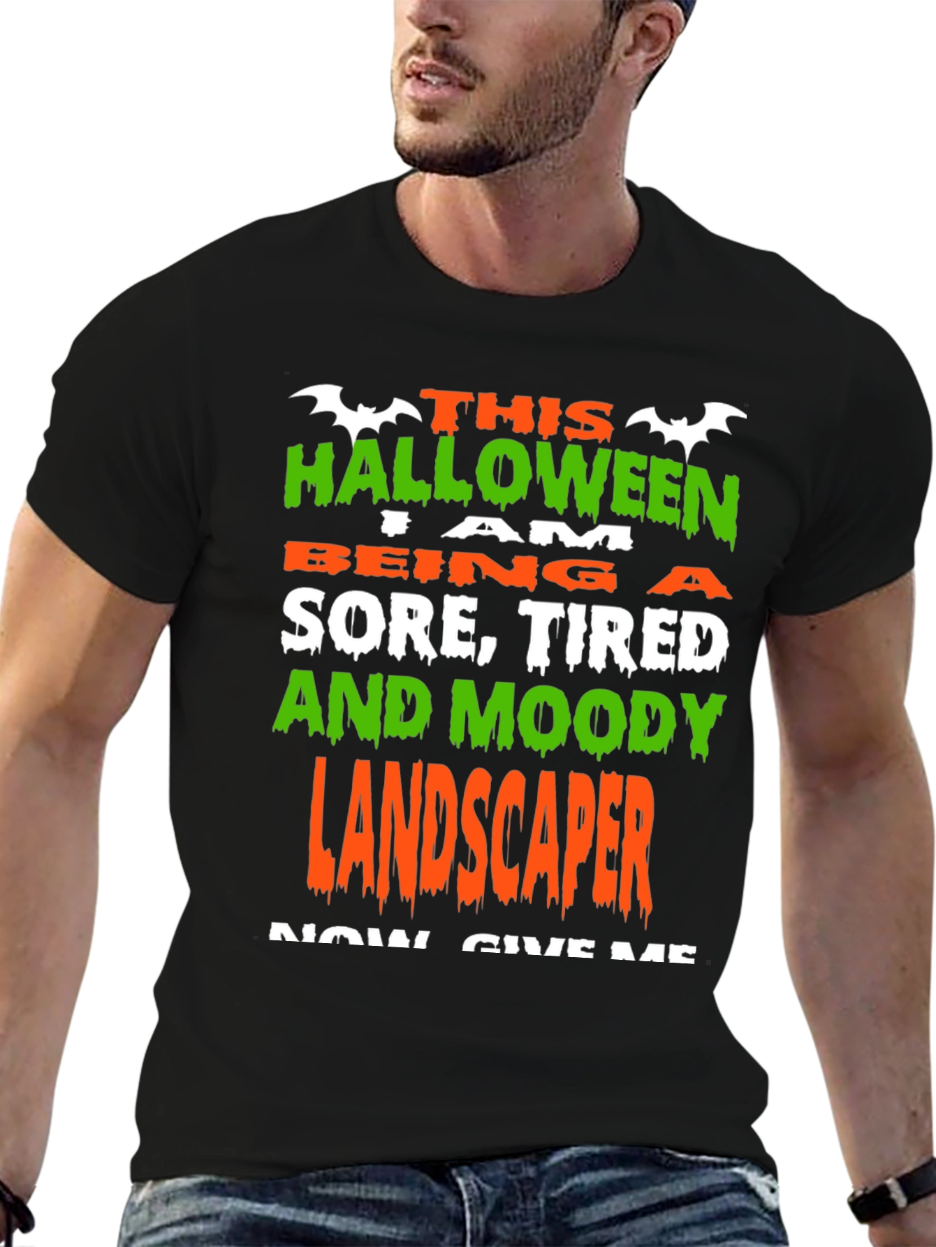 Funny Halloween Landscaper T-Shirt