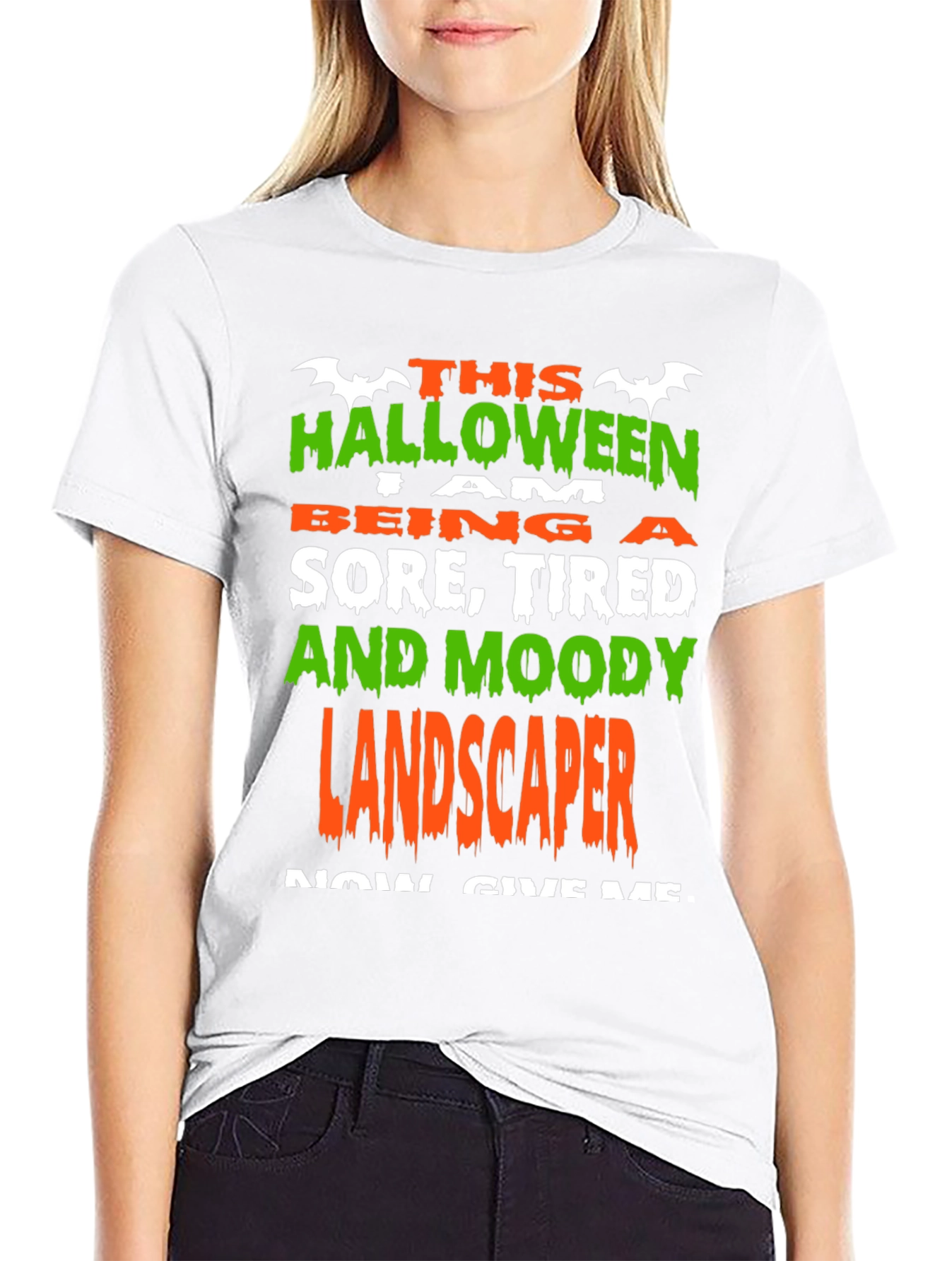 Funny Halloween Landscaper T-Shirt